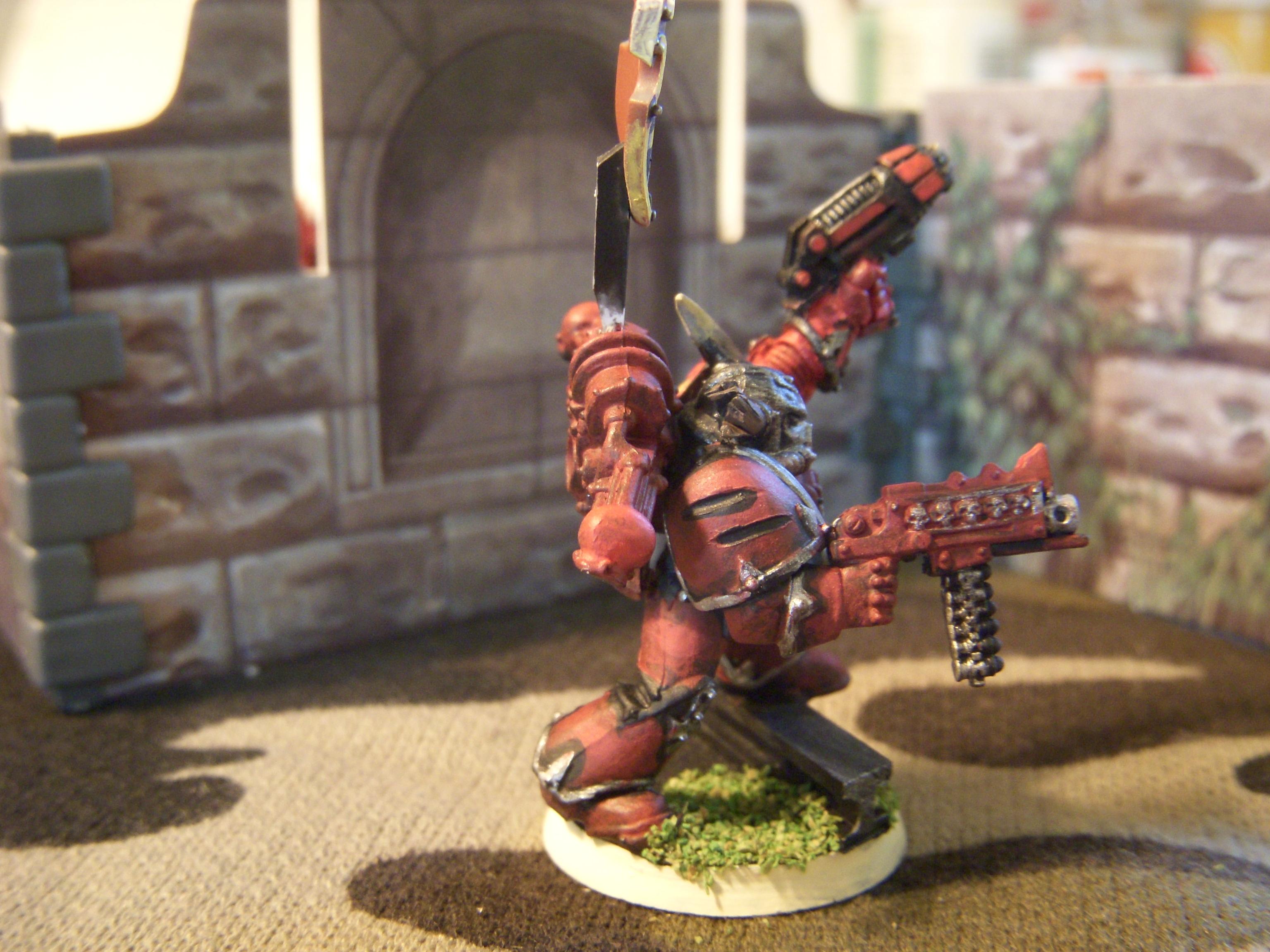 Chaos, Chaos Space Marines, Word Bearers, Work In Progress