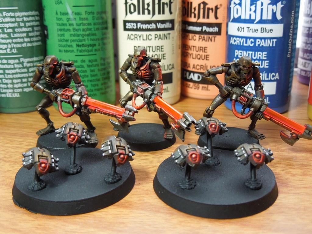 Necron Dewds, Necrons, Scarabs, Warriors