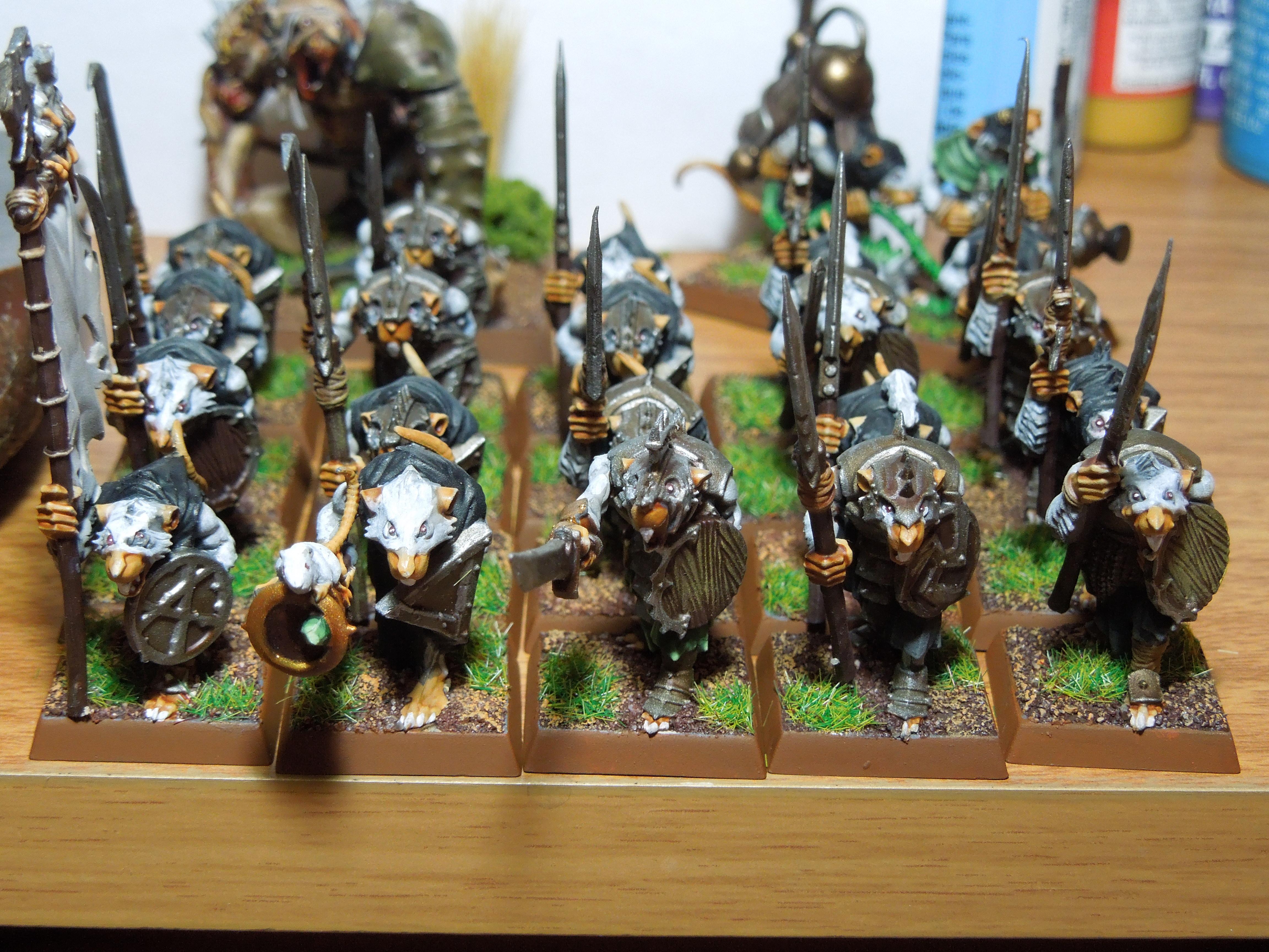 Albino, Albino Skaven, Pestilence, Rats, Skaven
