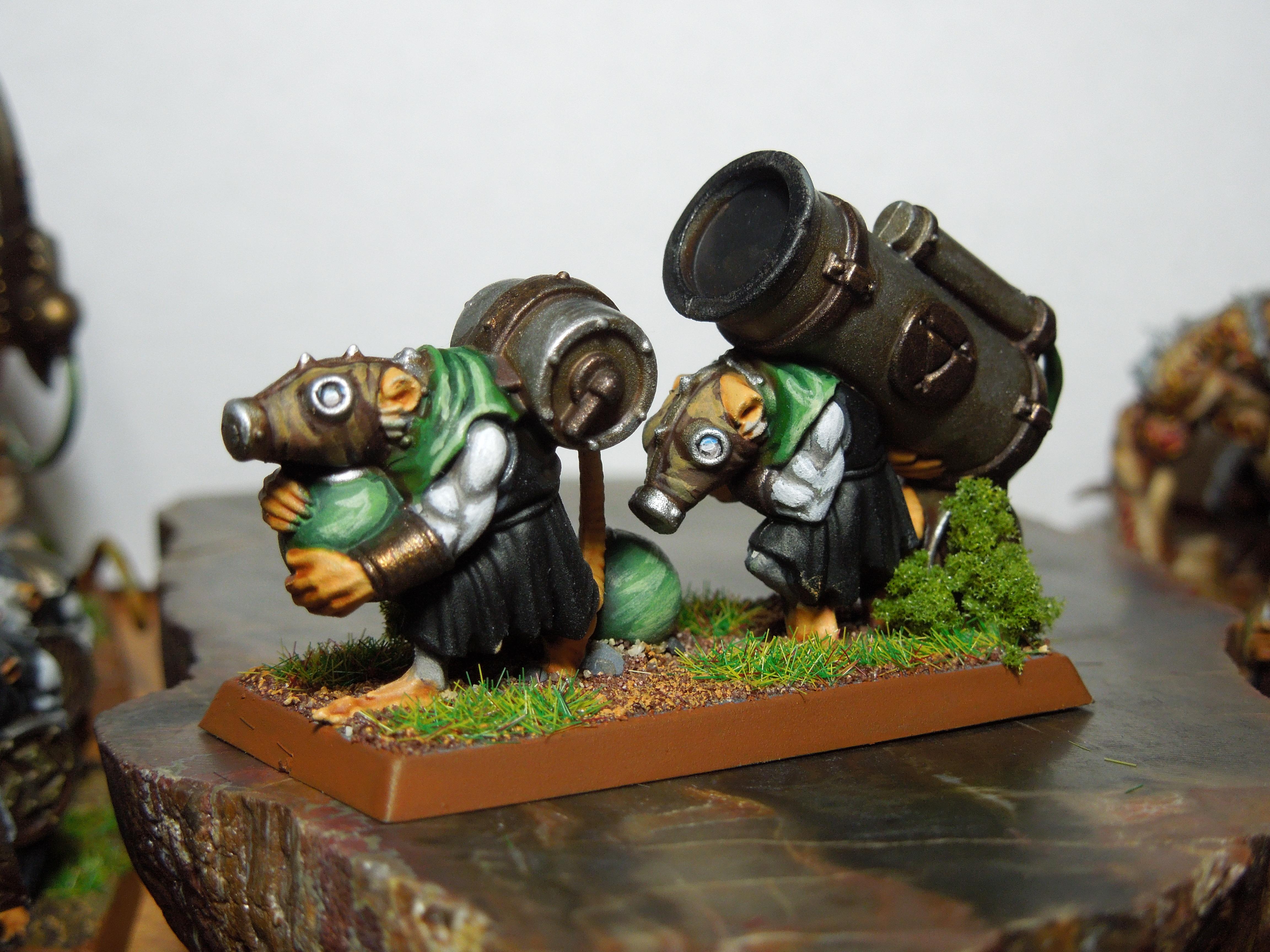 Albino, Albino Skaven, Pestilence, Rats, Skaven