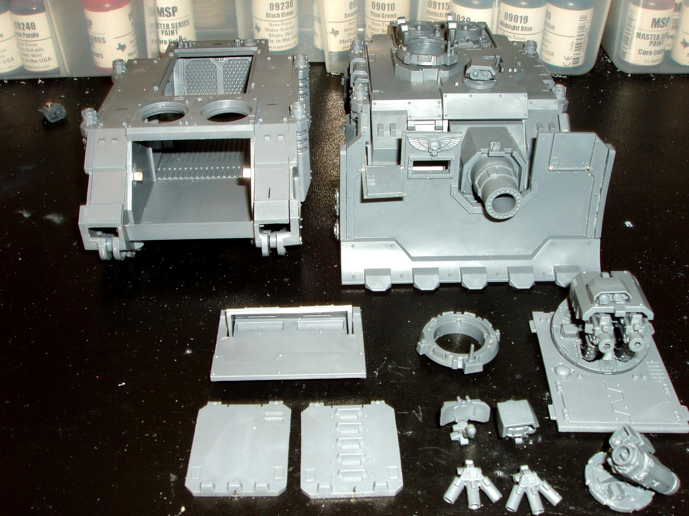 Predator, Razorback, Rhino, Vindicator