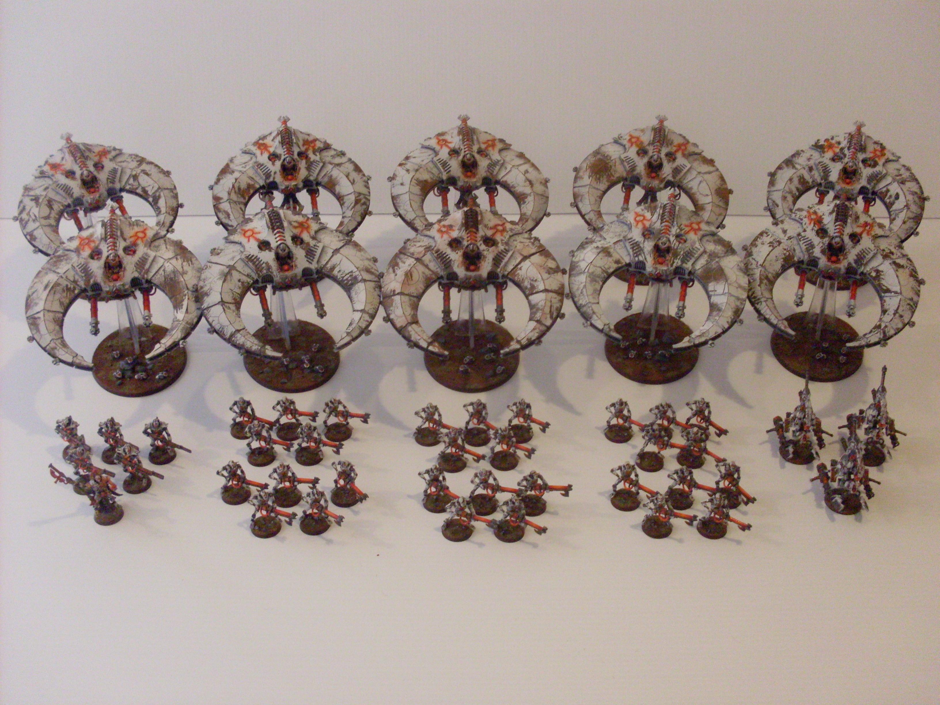 Airforce, Deathmarks, Doomscythe, Lord, Necrons, Nightscythe, Orange, Overlord, Red, Rust, Scarabs, Scythe, Tomb Blade, Warriors, White