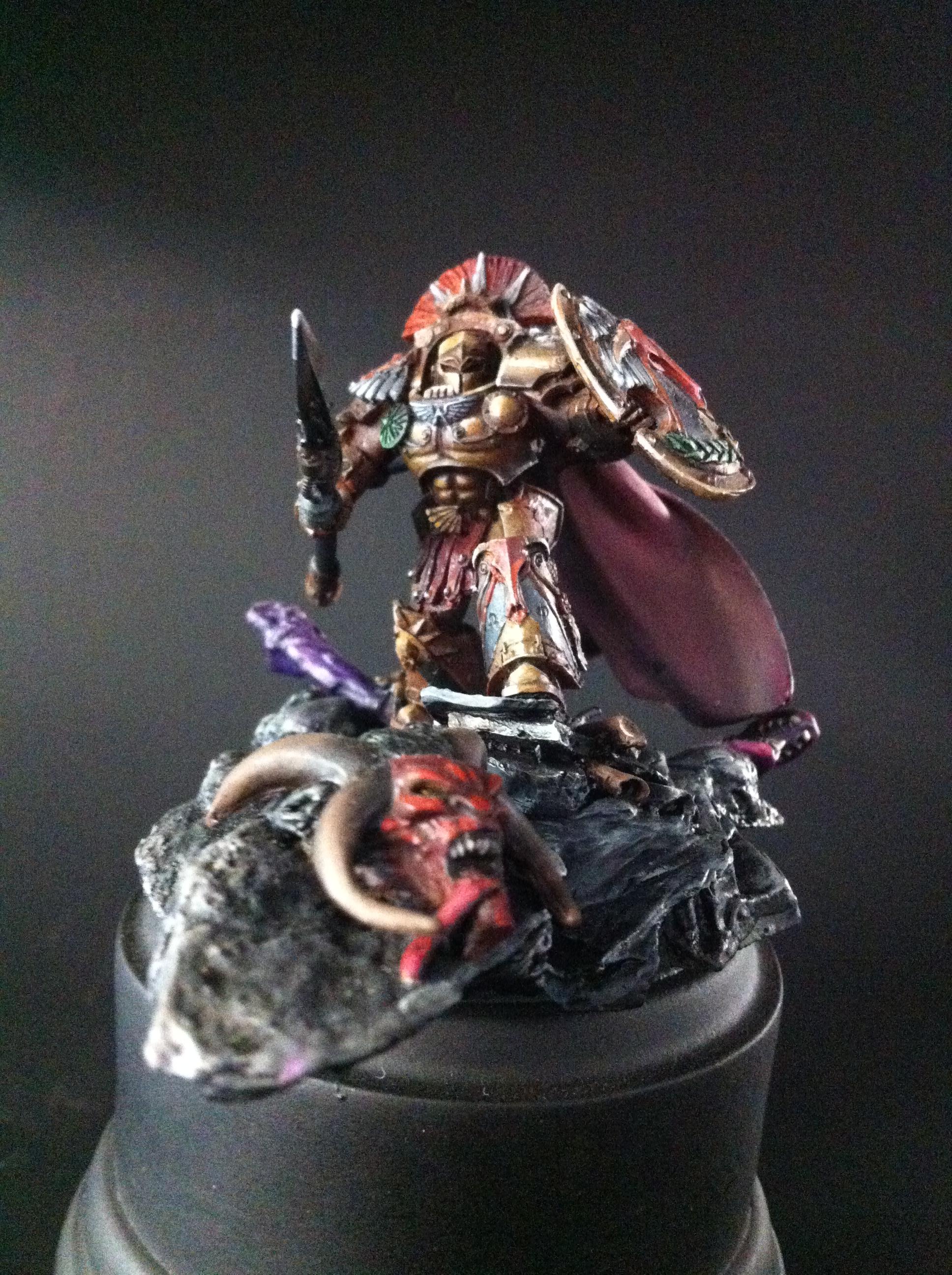 Asterion, Chapter, Master, Minotaurs, Moloc, Space Marines