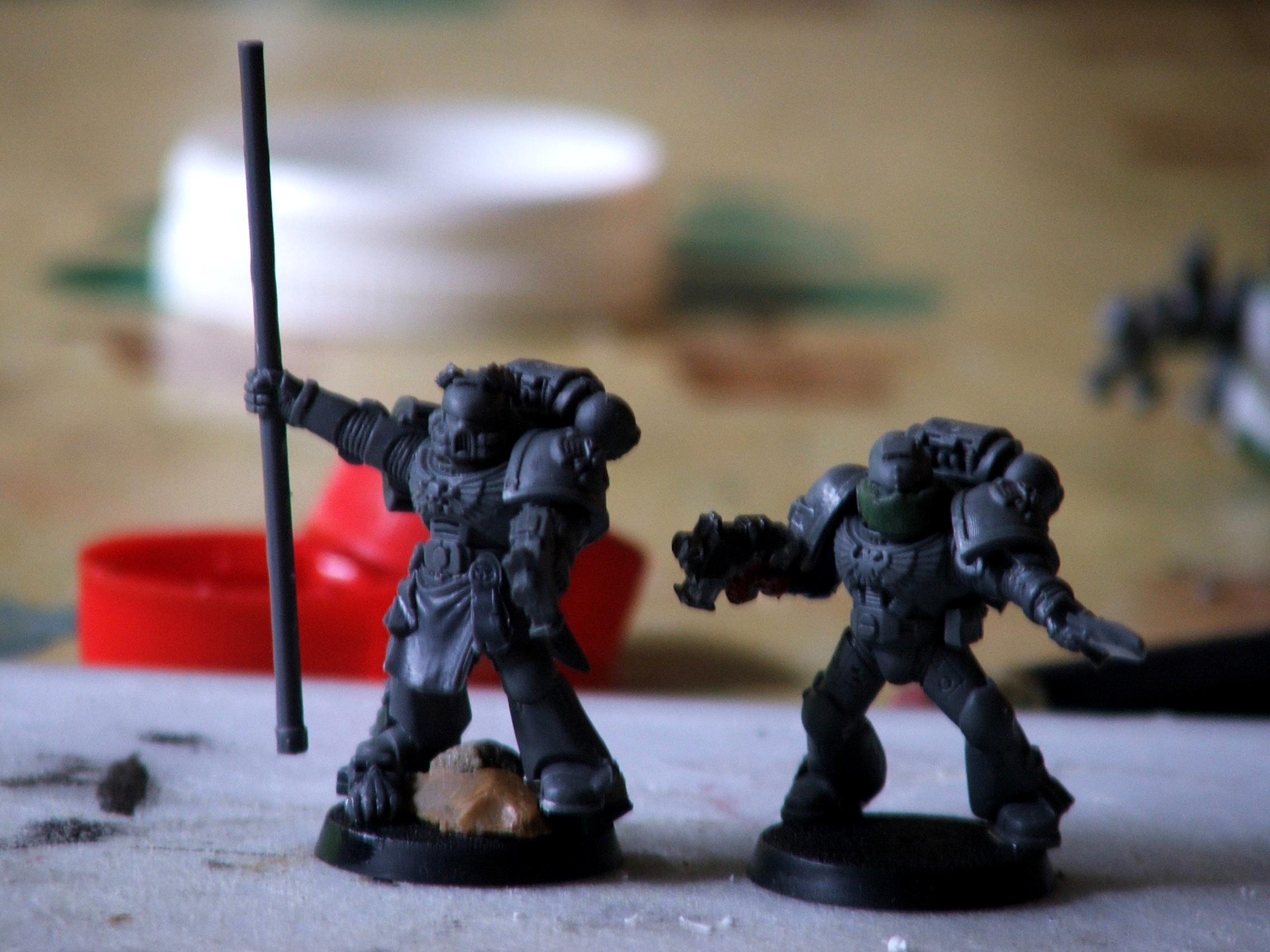 Command Squad, Space Marine Veterans, Space Marines