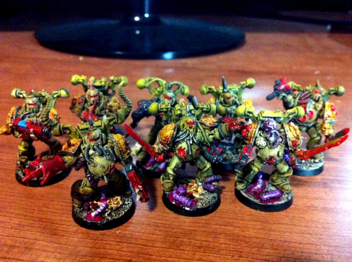 Chaos, Death Guard, Nurgle, Plague Marines
