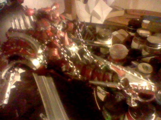 Chaos, Heldrake, Rider, Space, Space Marines, Work In Progress