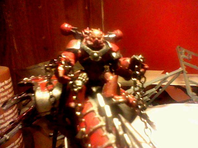 Chaos, Heldrake, Rider, Space, Space Marines, Work In Progress