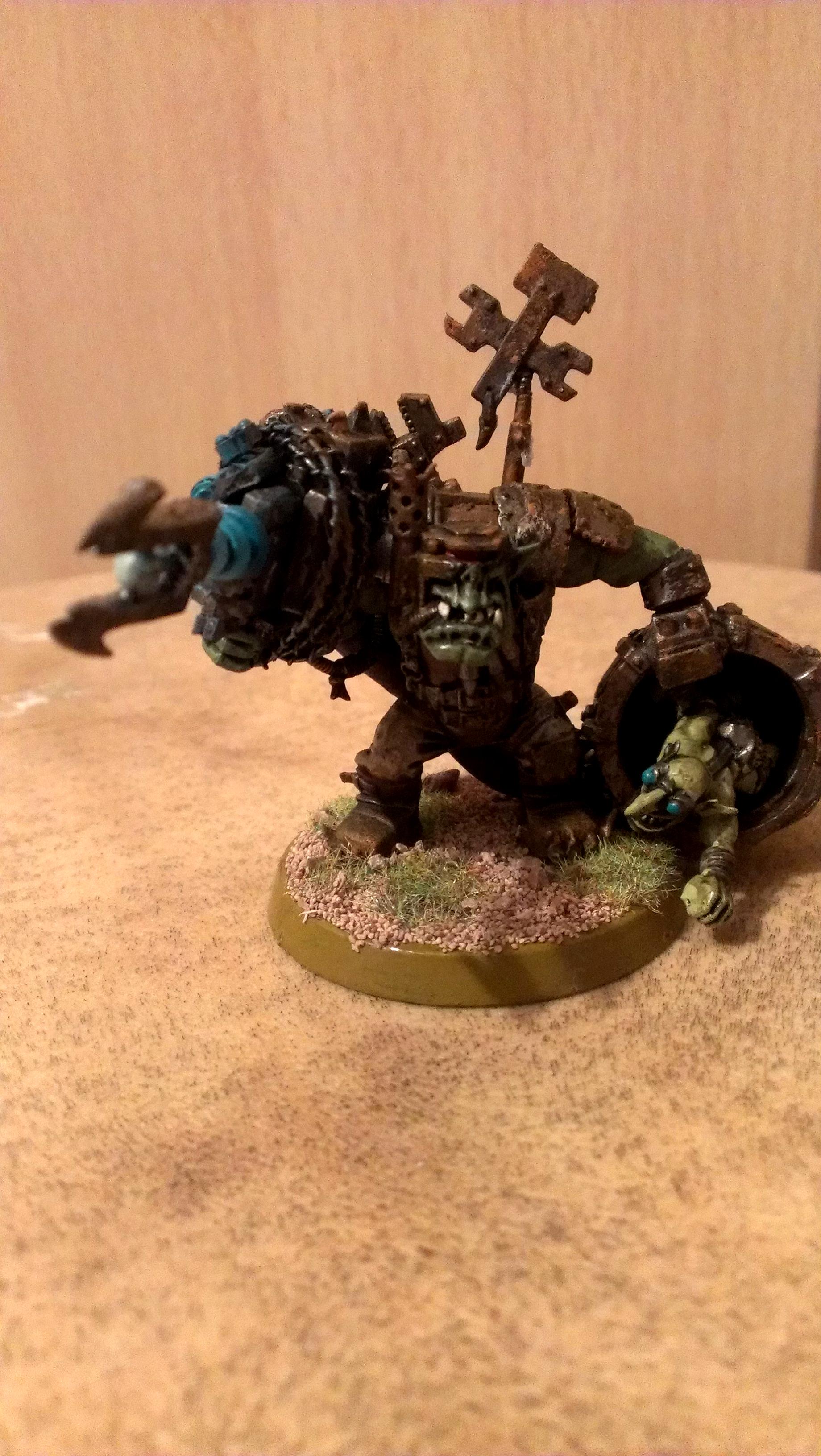 Big Mek, Conversion, Custom Big Mek, Kustom, Orks, Shokk Attack Gun