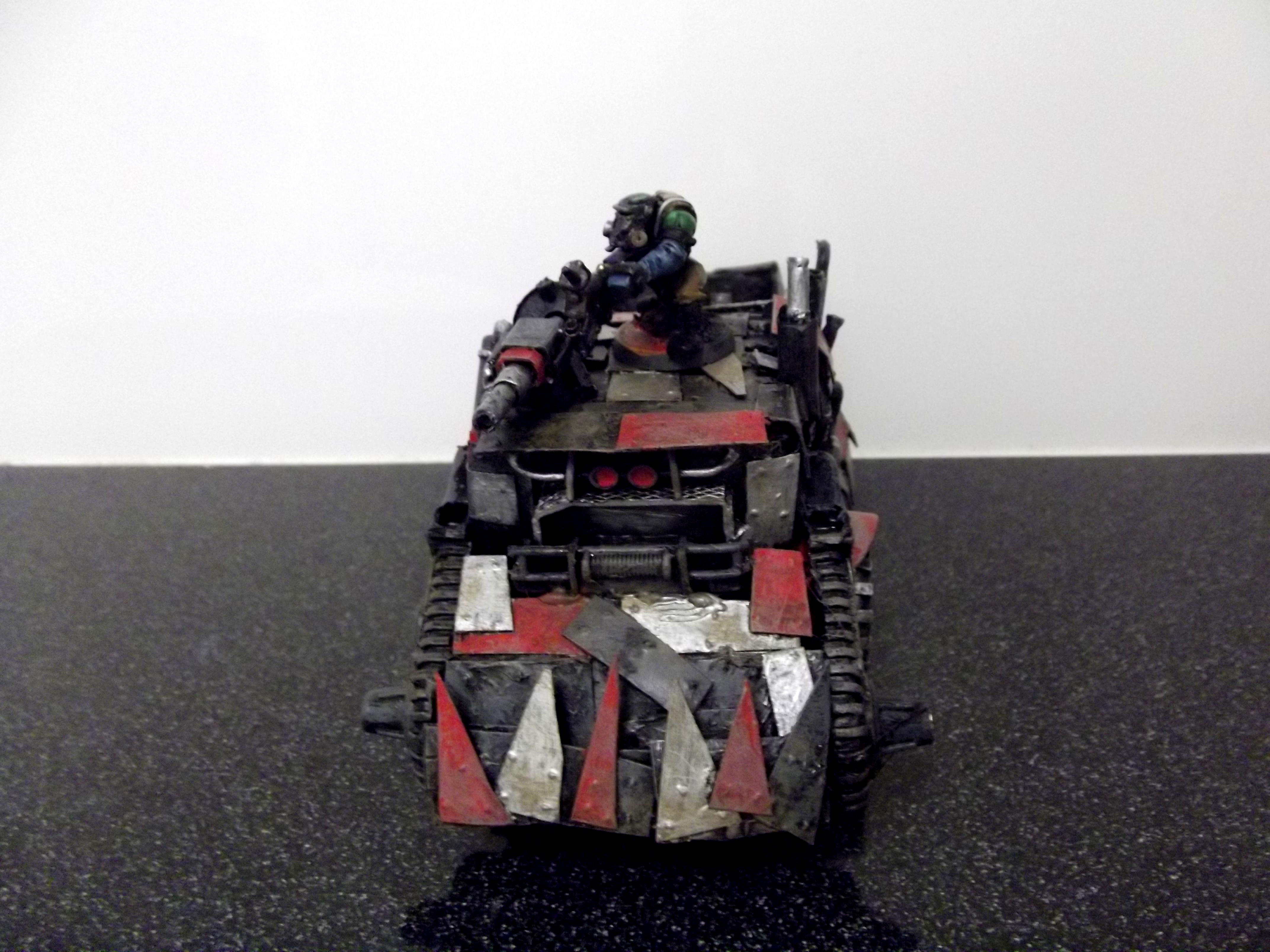 Battlewagon, Big Shoota, Conversion, Deffrolla, Orks, Scratch Build, Trukk, Wagon