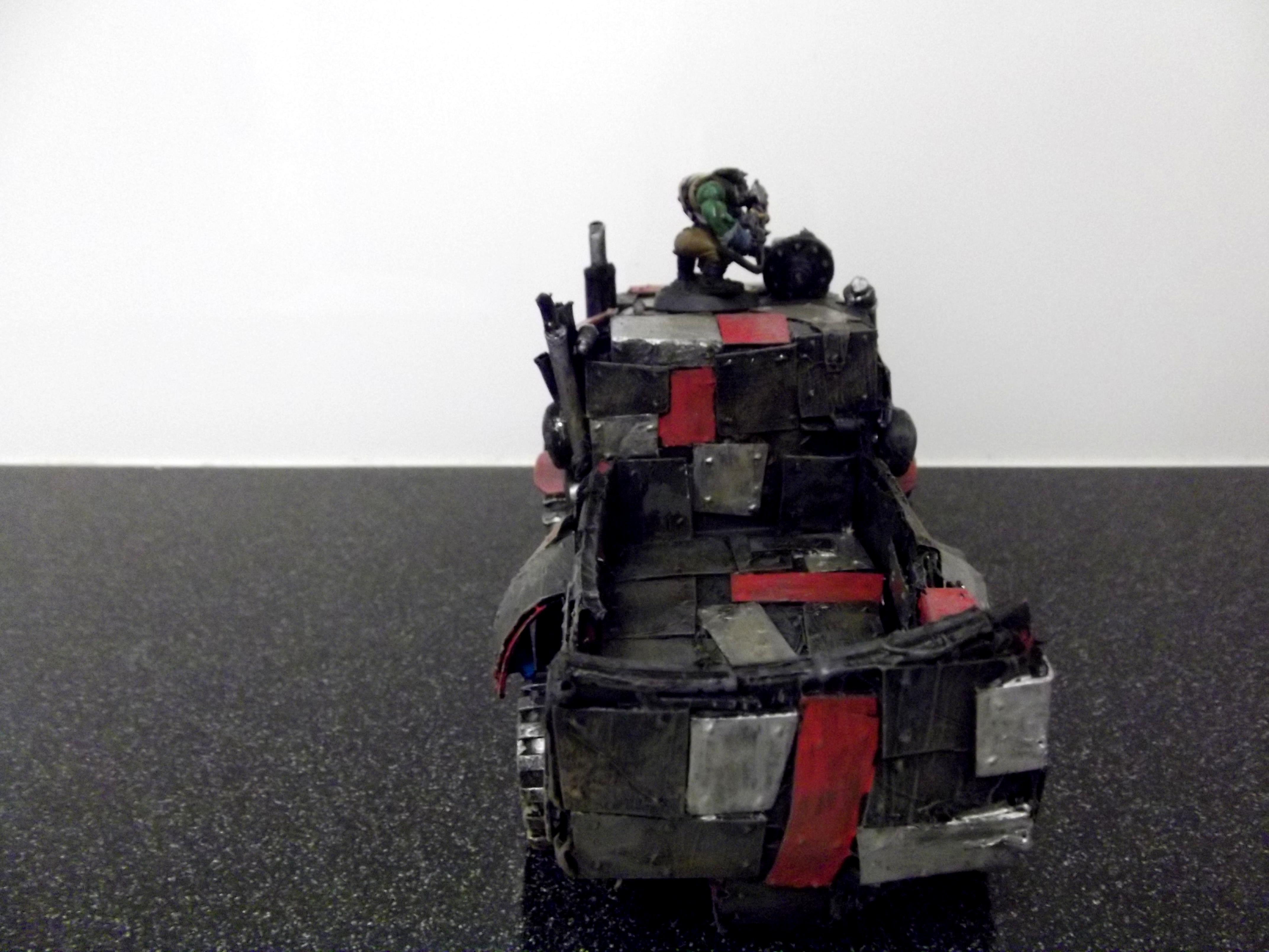 Battlewagon, Big Shoota, Conversion, Deffrolla, Orks, Scratch Build, Trukk, Wagon