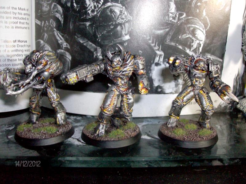 Black Legion, Chaos, Chaos Space Marines, Daemons, Iron Warriors, Oblitarators