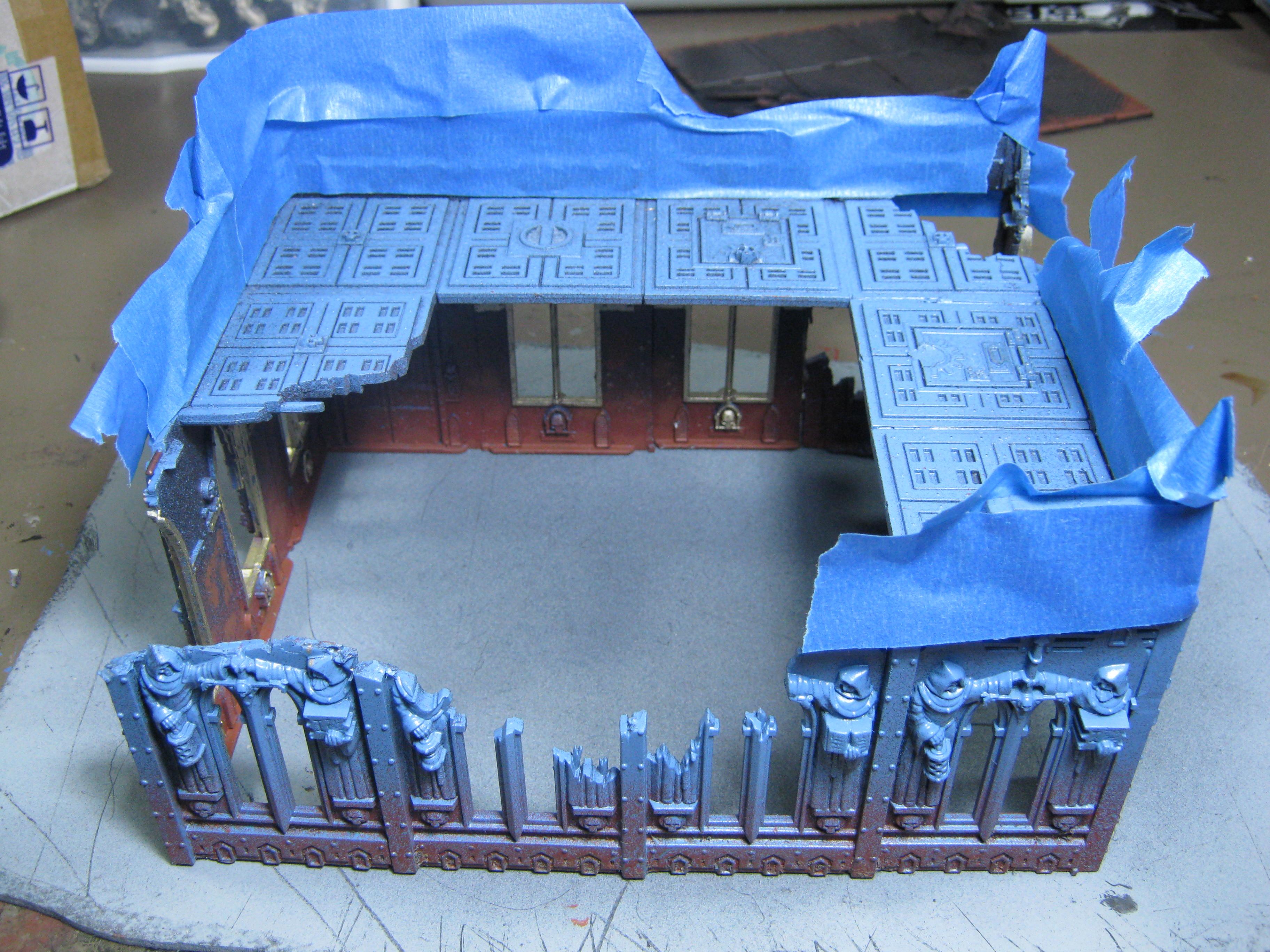 Conversion, Imperial Sector, Ruins, Terrain, Warhammer 40,000