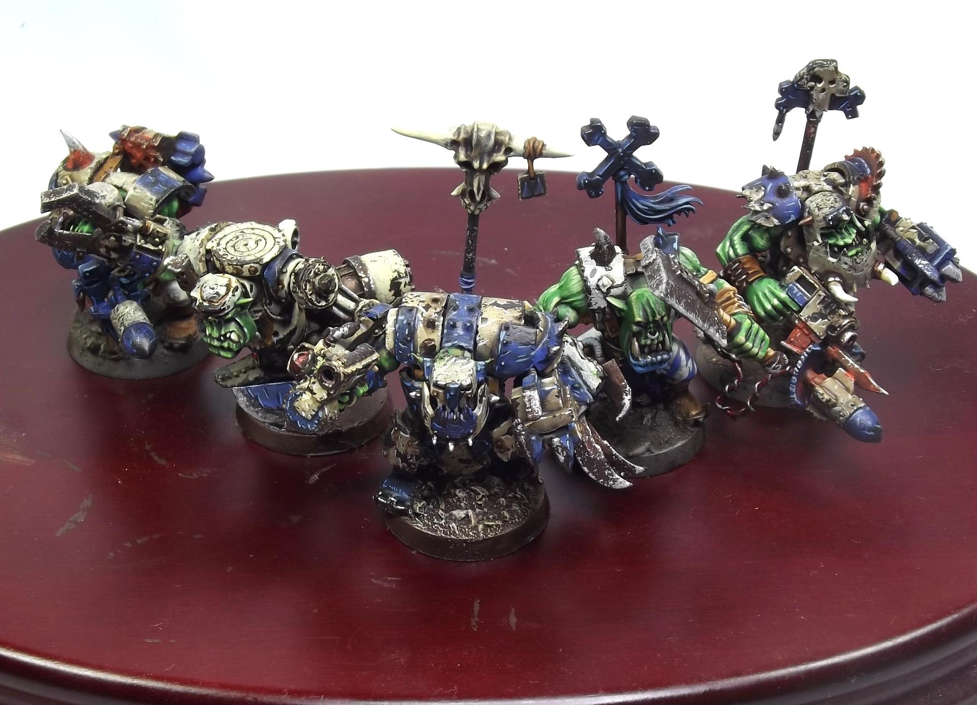 ork death skull army wip