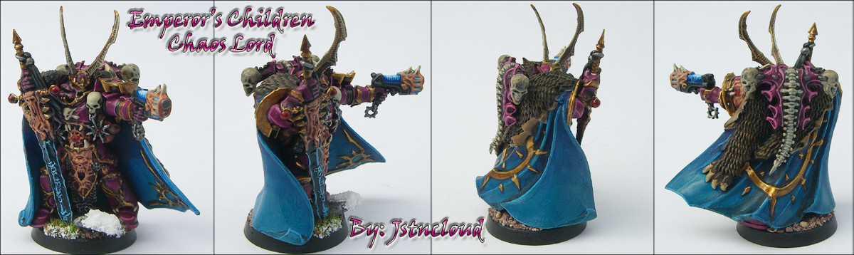 Chaos, Chaos Lord, Chaos Space Marines, Emperor's Children