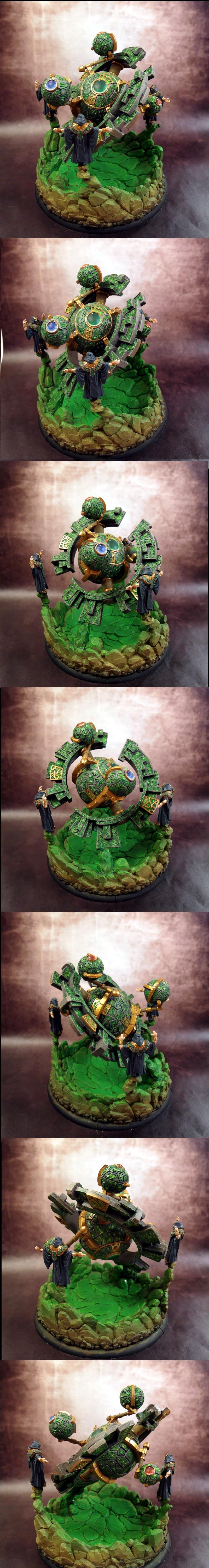 Aosol, Battle Engine, Celestial Fulcrum, Circle Of Orboros, Druids, Green, Hordes, Orboros, Warmachine