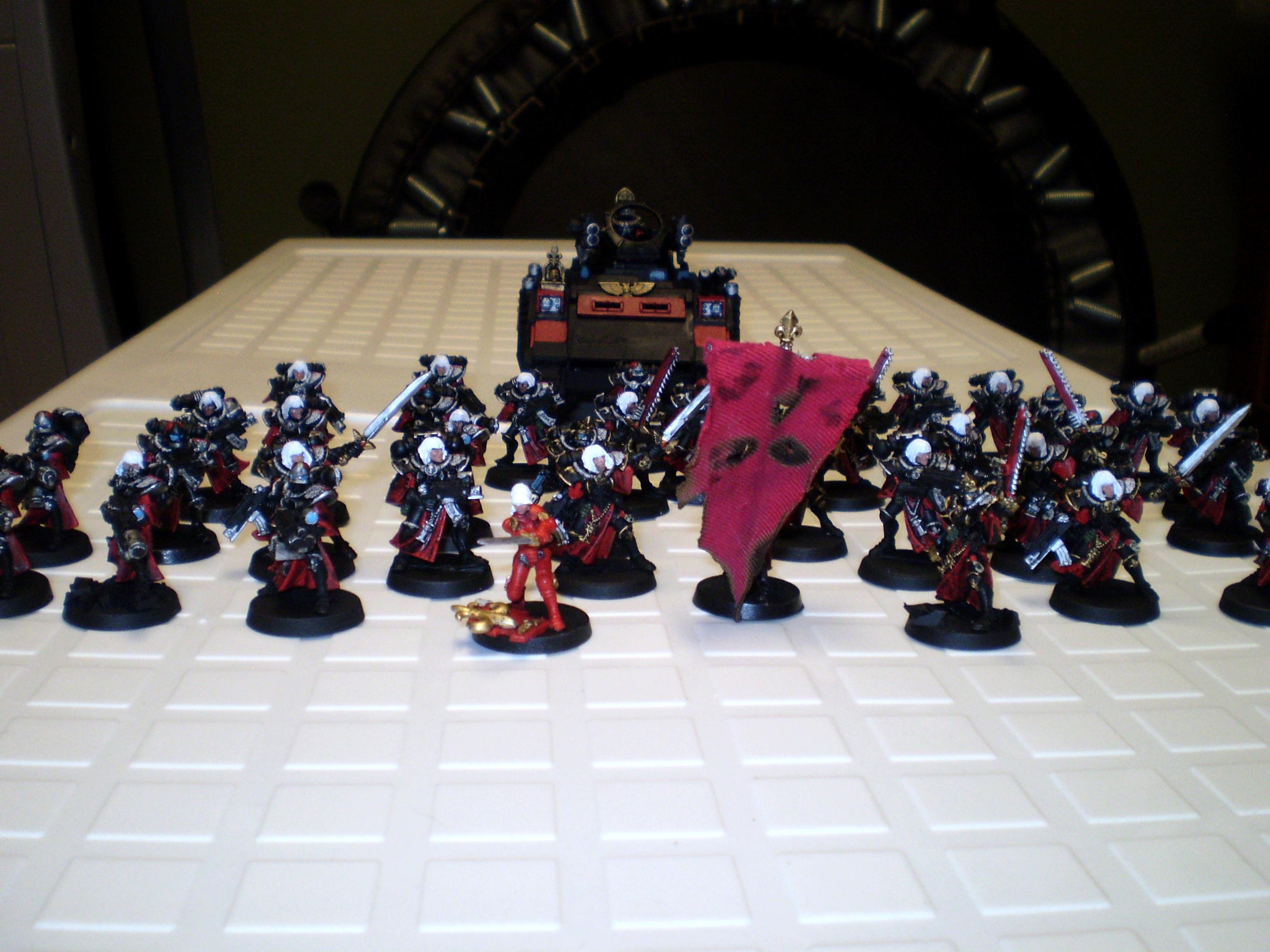 Army, Minis, Painted, Sisters Of Battle, Warhammer 40,000