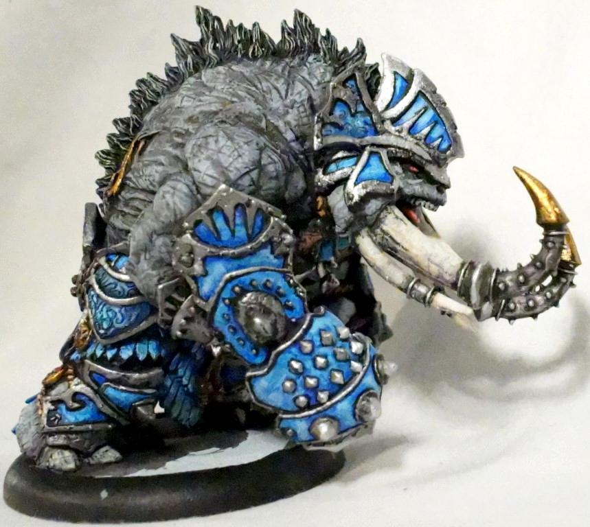 Bronzeback Titan, Heavy Warbeast, Hordes, Skorne, Titan