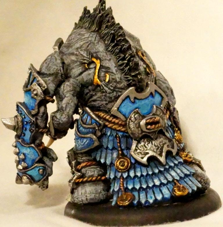 Bronzeback Titan, Heavy Warbeast, Hordes, Skorne, Titan