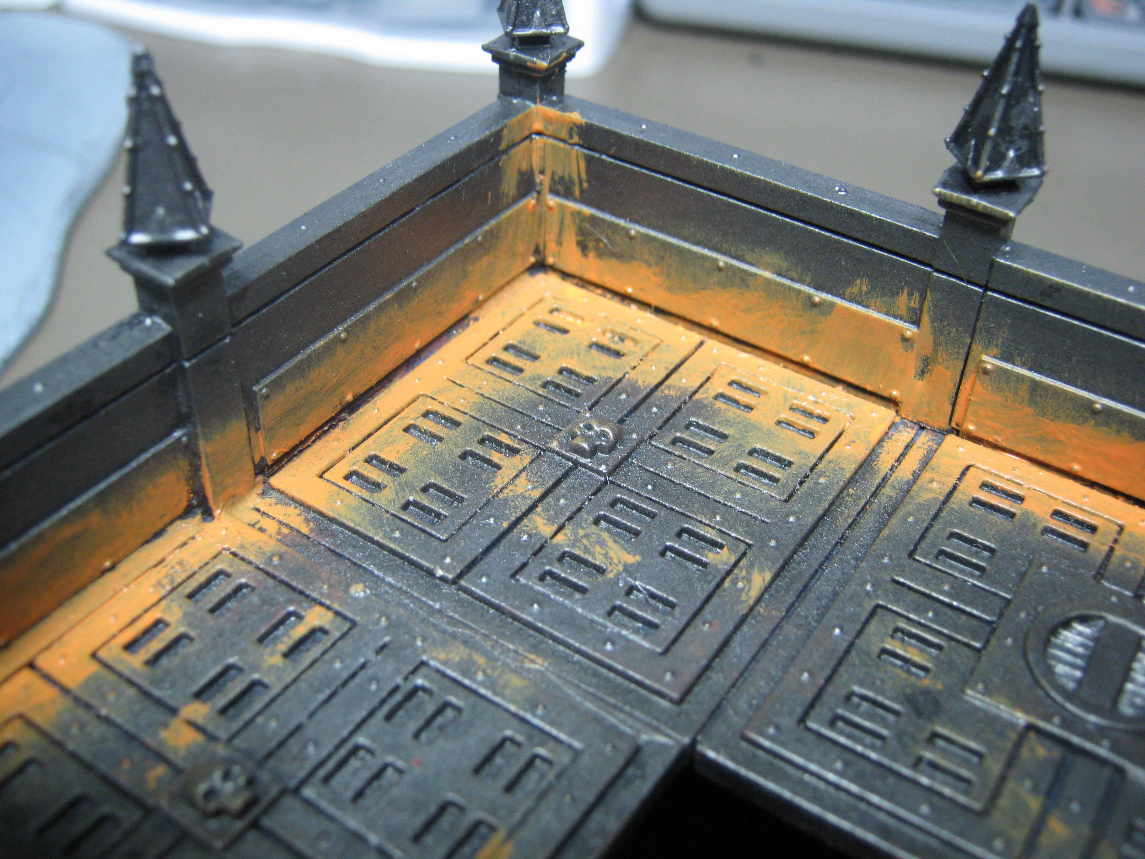 Conversion, Imperial Sector, Ruins, Rust, Terrain, Warhammer 40,000