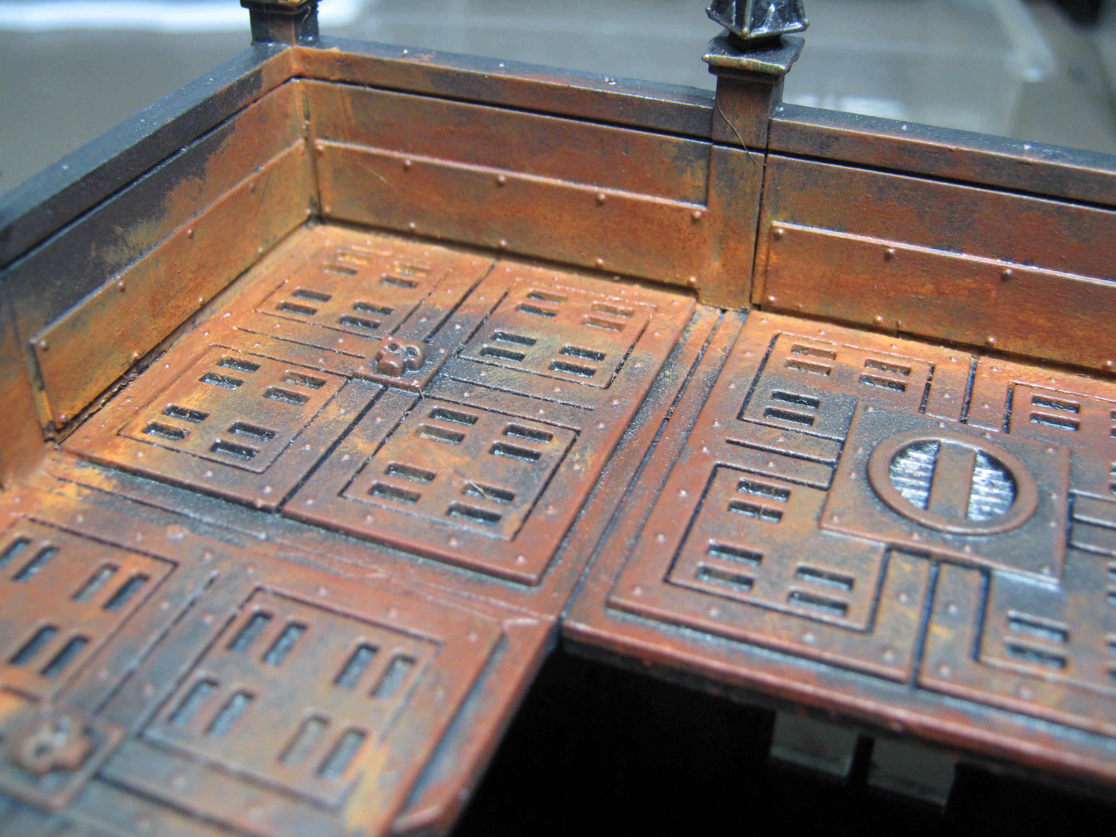 Conversion, Imperial Sector, Ruins, Rust, Terrain, Warhammer 40,000