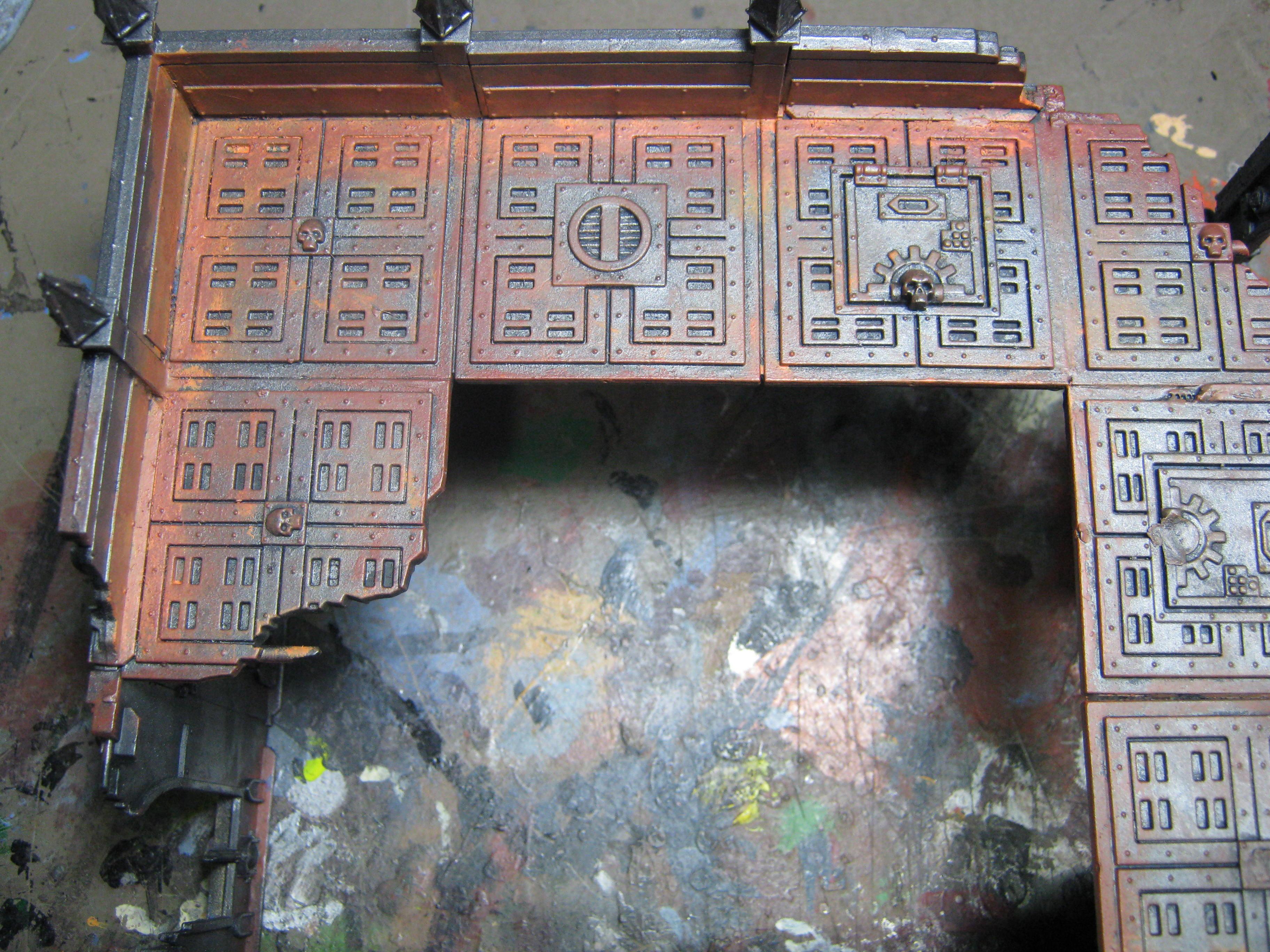 Conversion, Imperial Sector, Ruins, Rust, Terrain, Warhammer 40,000
