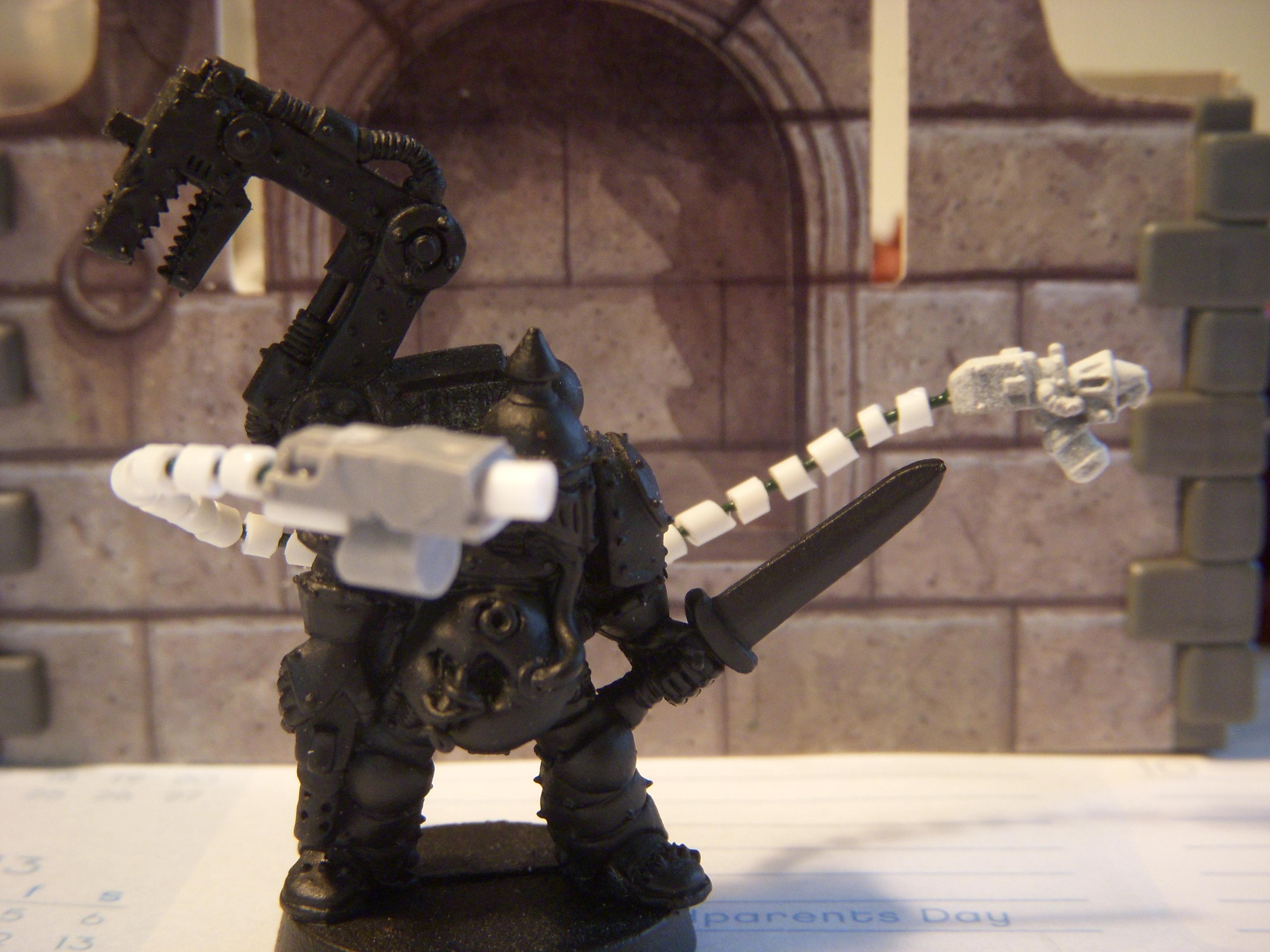 Chaos, Chaos Space Marines, Conversion, Death Guard, Work In Progress