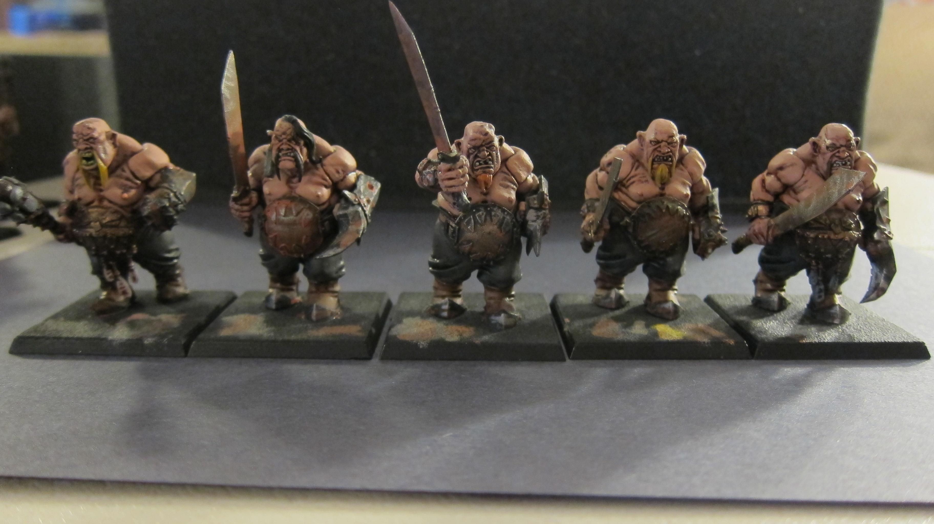 Blades, Ogres, Warhammer Fantasy, Work In Progress