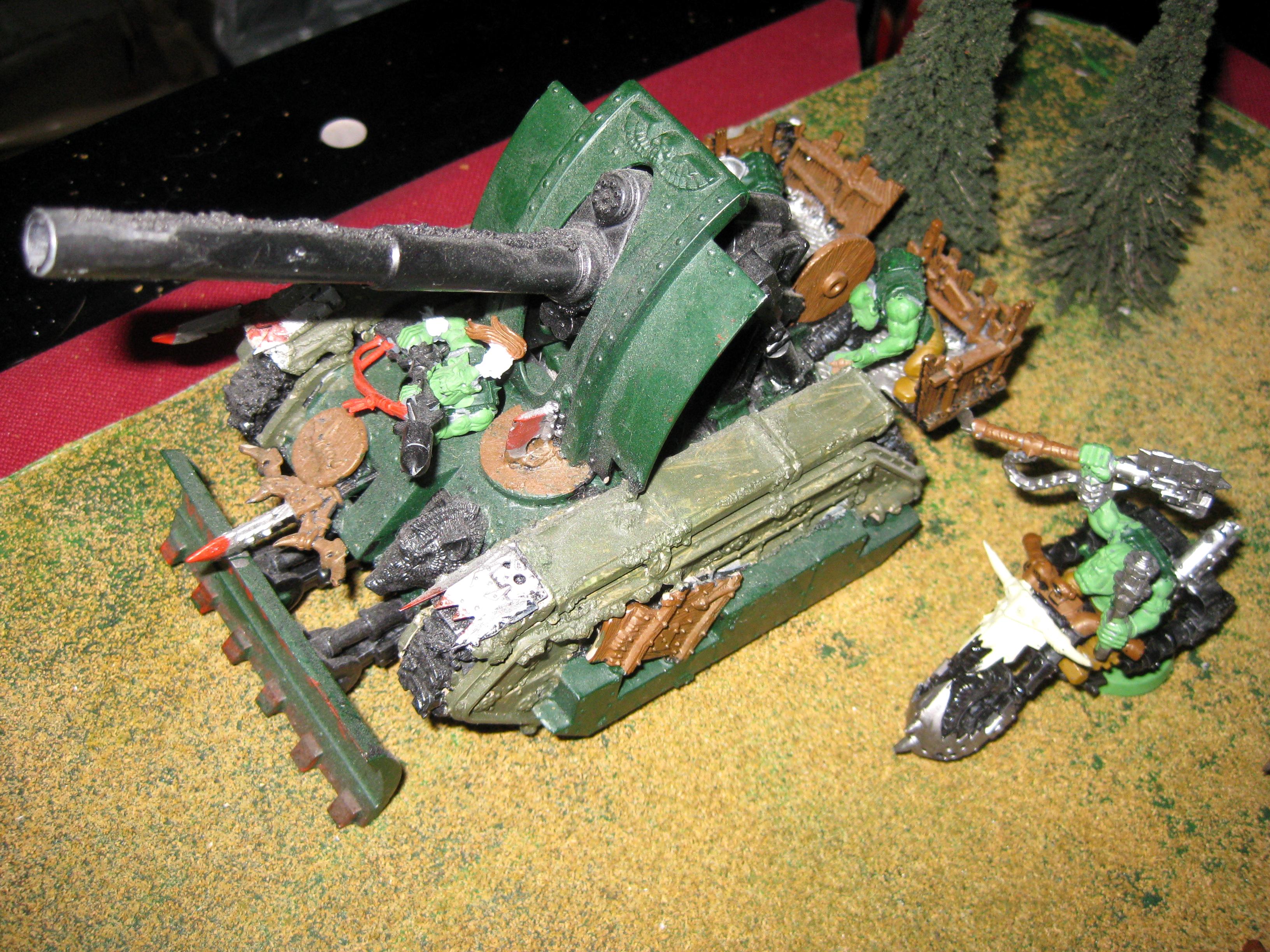Army, Footsloggin', Looted Tank, Orks