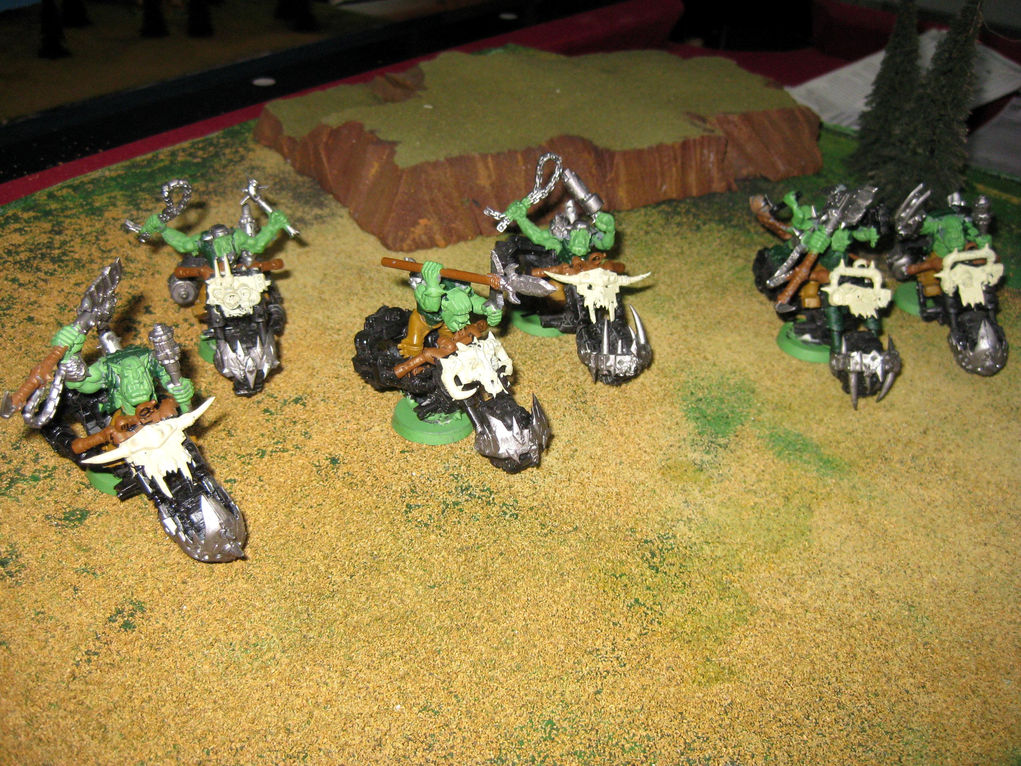 Army, Footsloggin', Orks, Warbikers