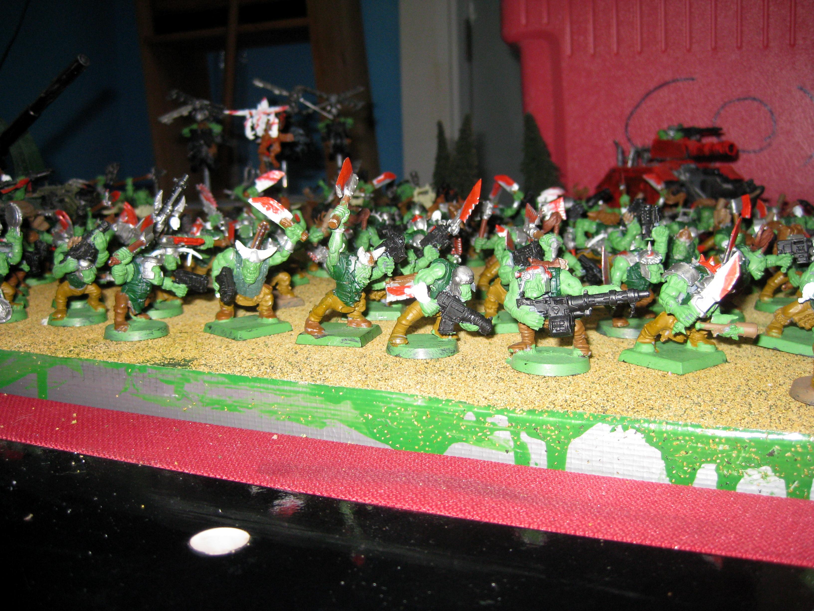 Army, Footsloggin', Orks