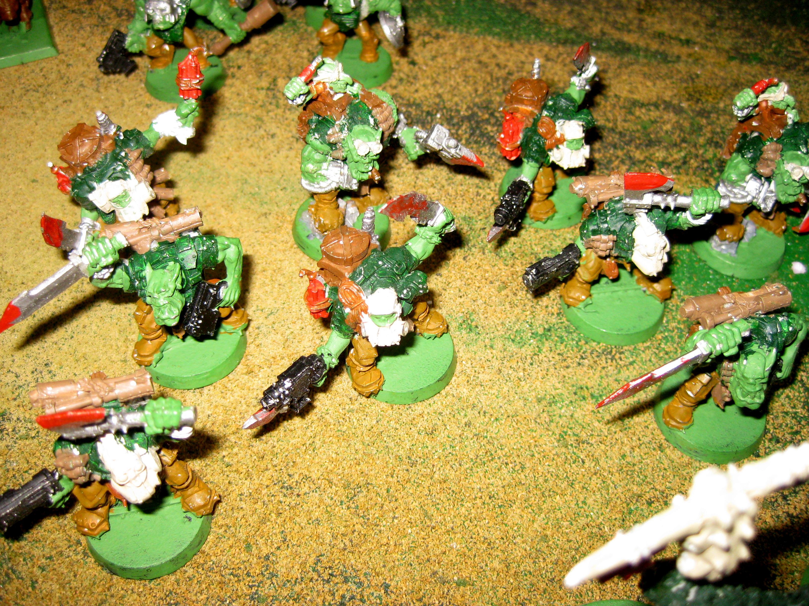 Army, Footsloggin', Kommandos, Orks