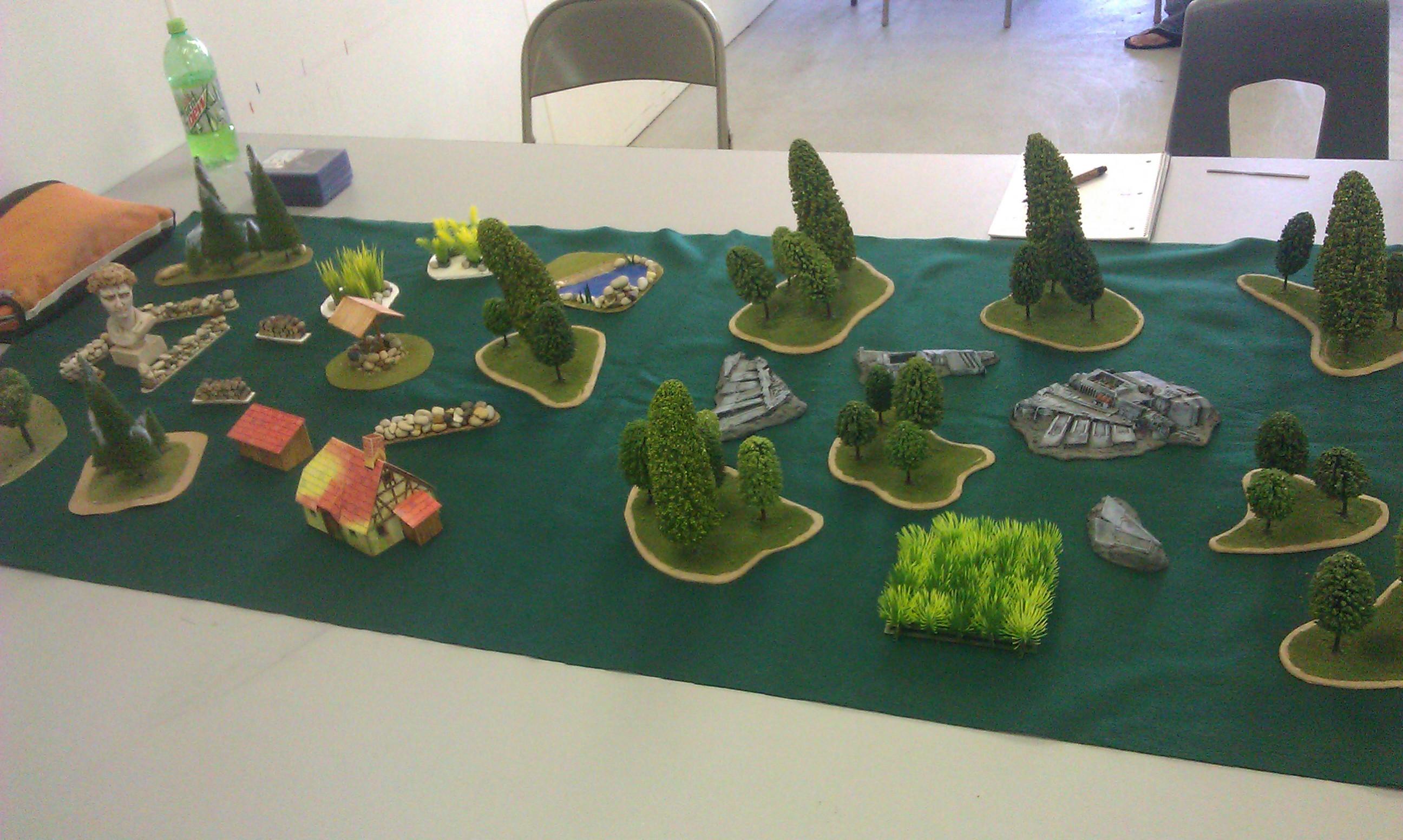 Game Table, Malifaux, Terrain
