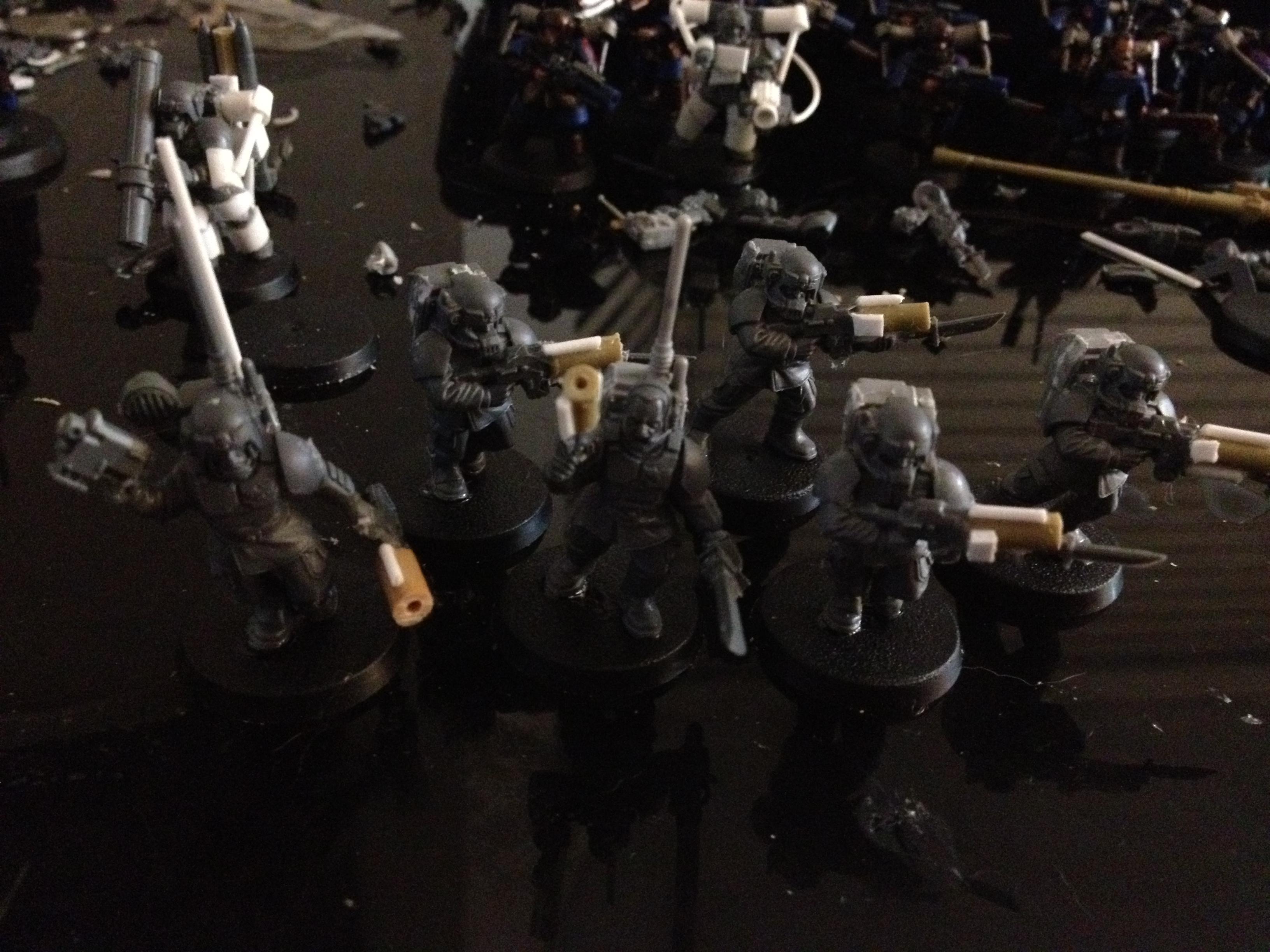 Exo Suit Troopers WIP squad 2