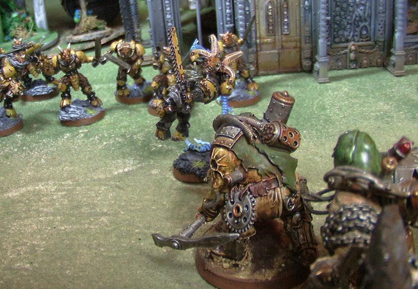 Beastmen, Eye, Kharzak, One, Space, Space Marines, Warhammer 40,000, Wolves