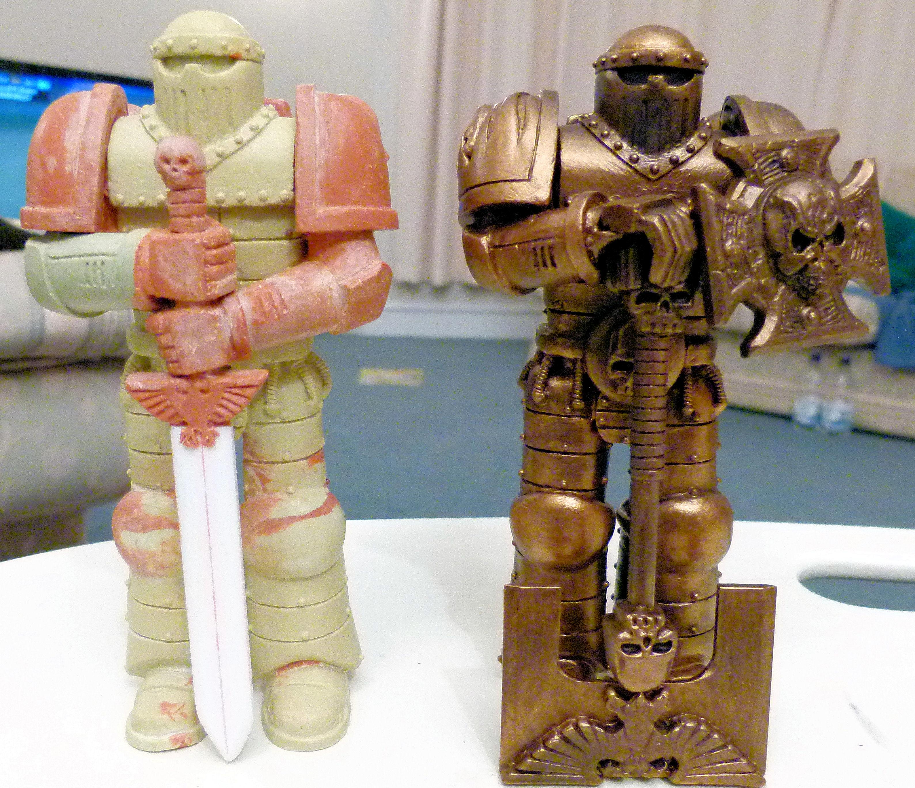 Horus Heresy, Mark 2, Sculpting, Space Marines, Statue