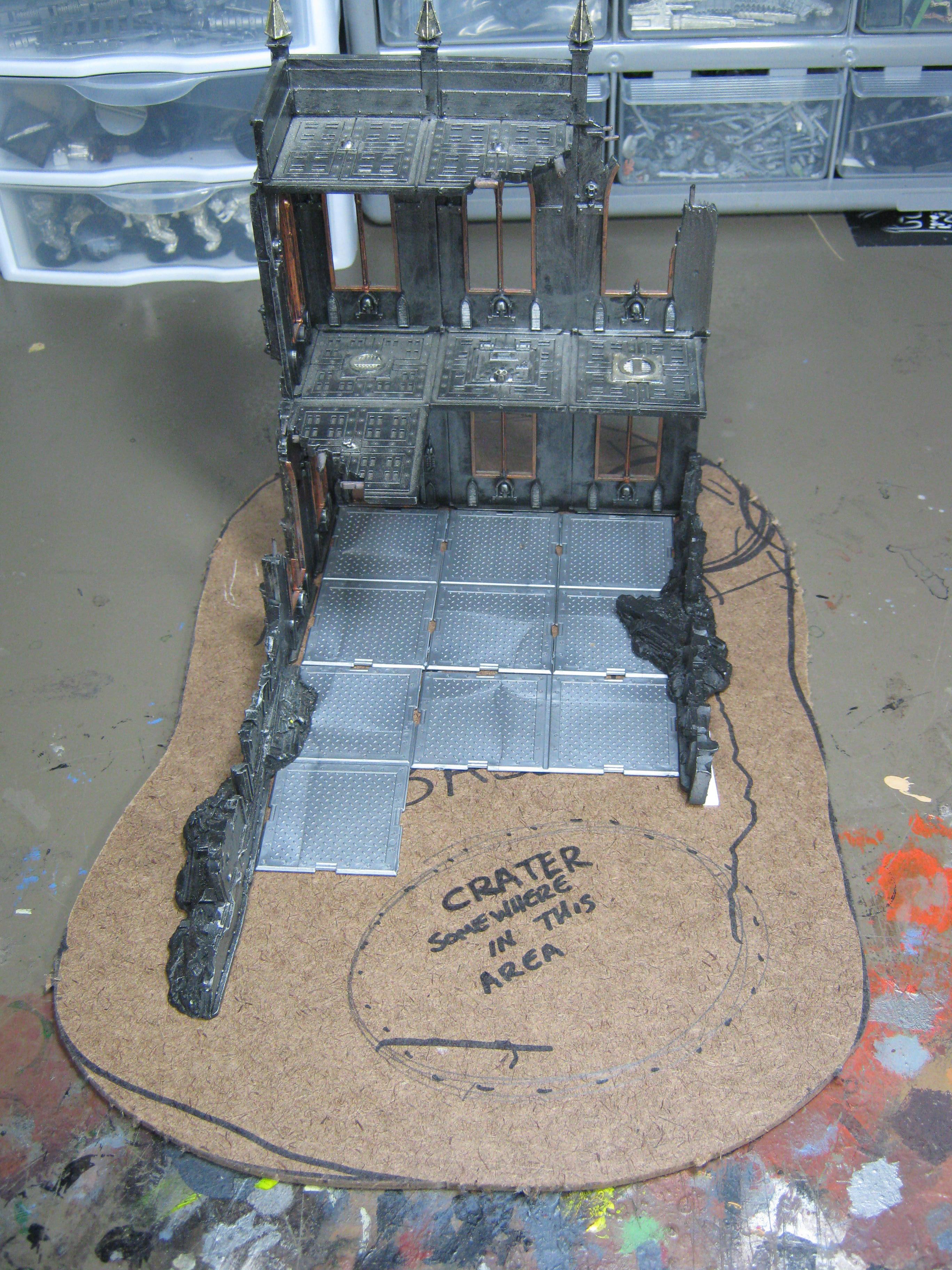 Conversion, Imperial Sector, Ruins, Terrain, Warhammer 40,000