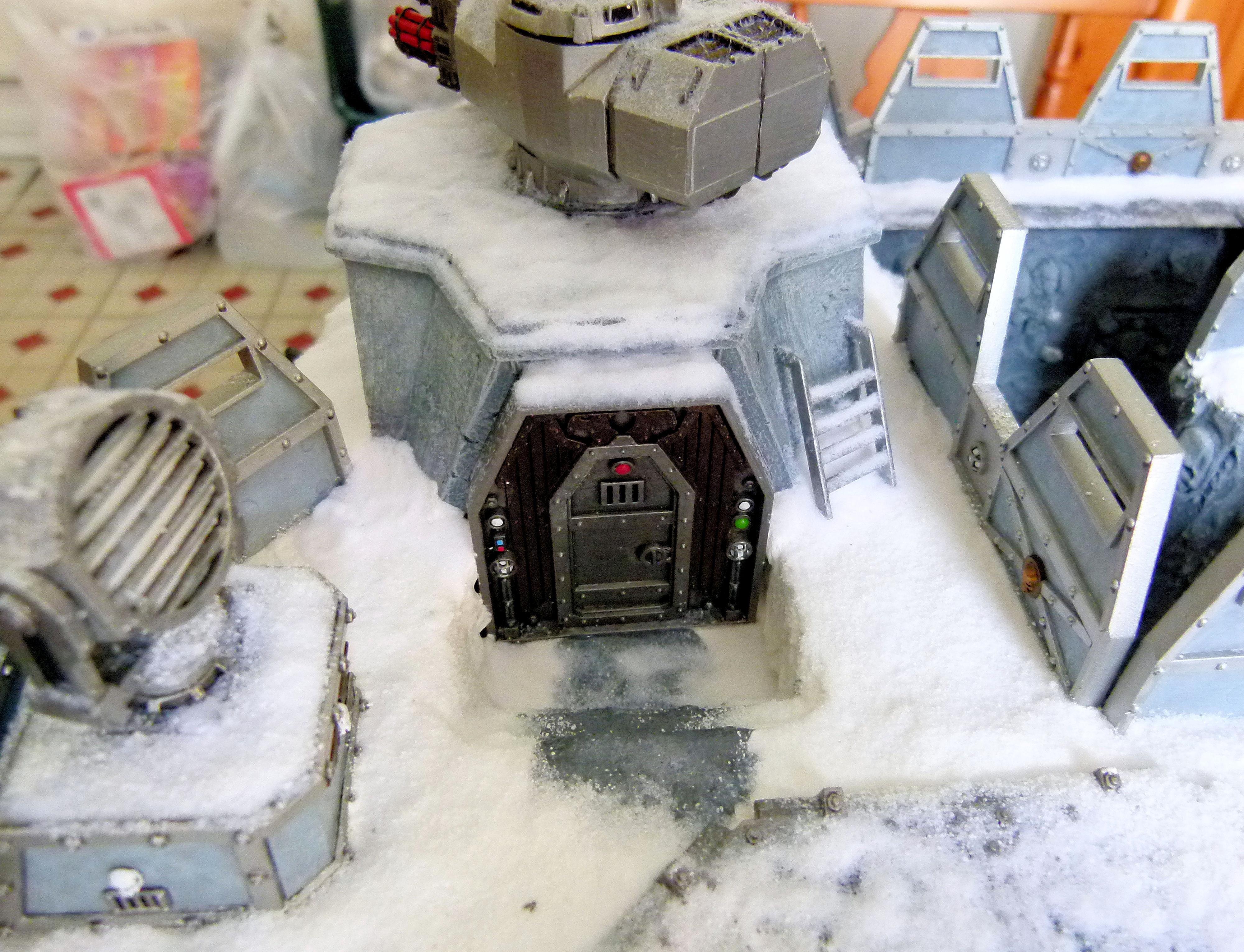 Completed AA Bunker rear entrance