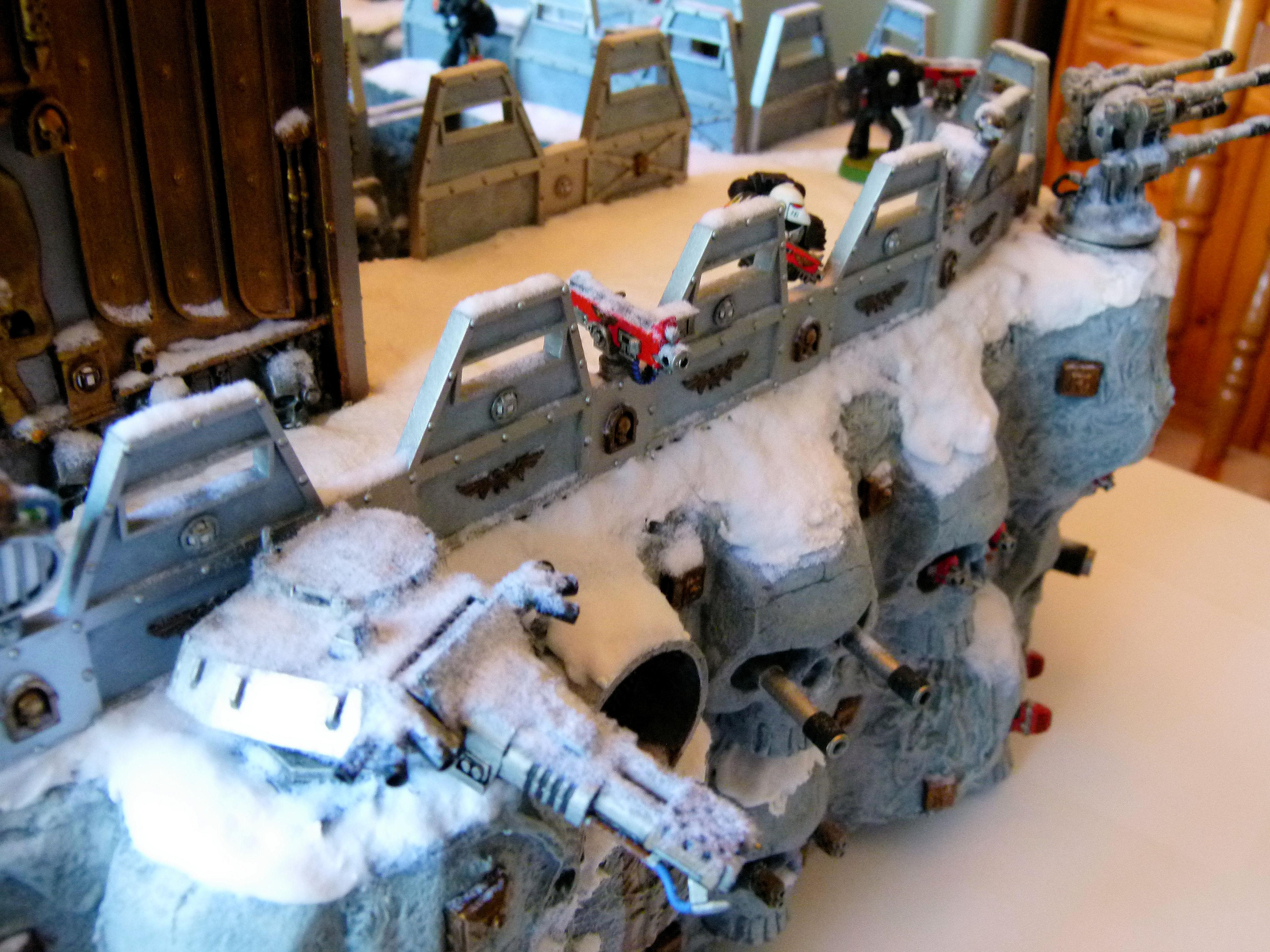 Completed Side view