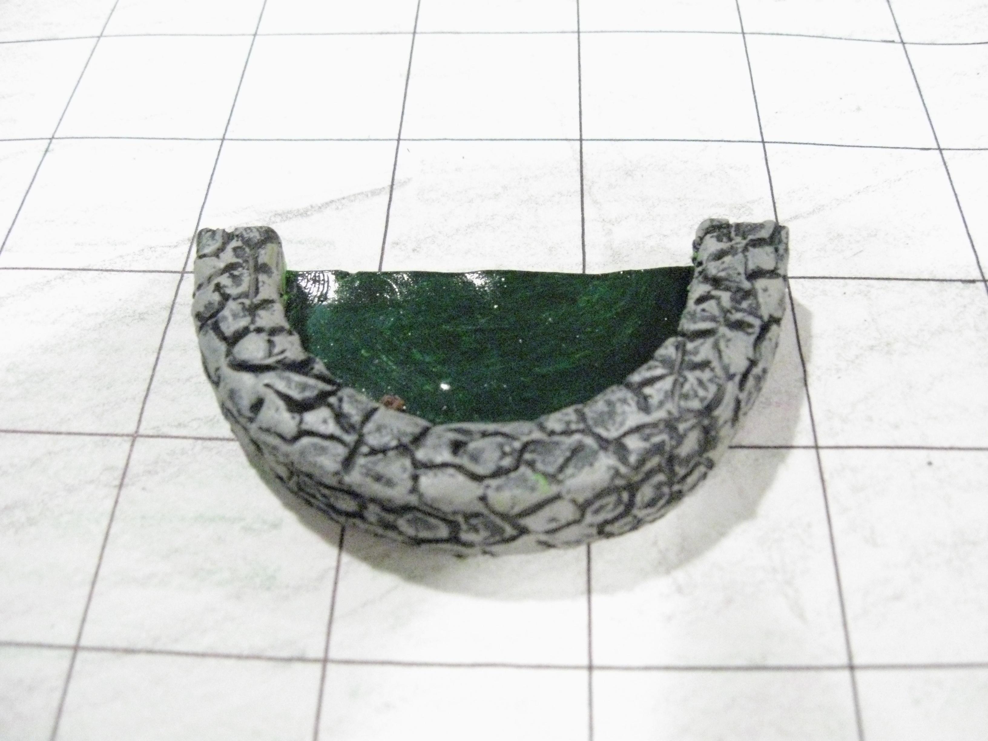 3" Half Round Pool