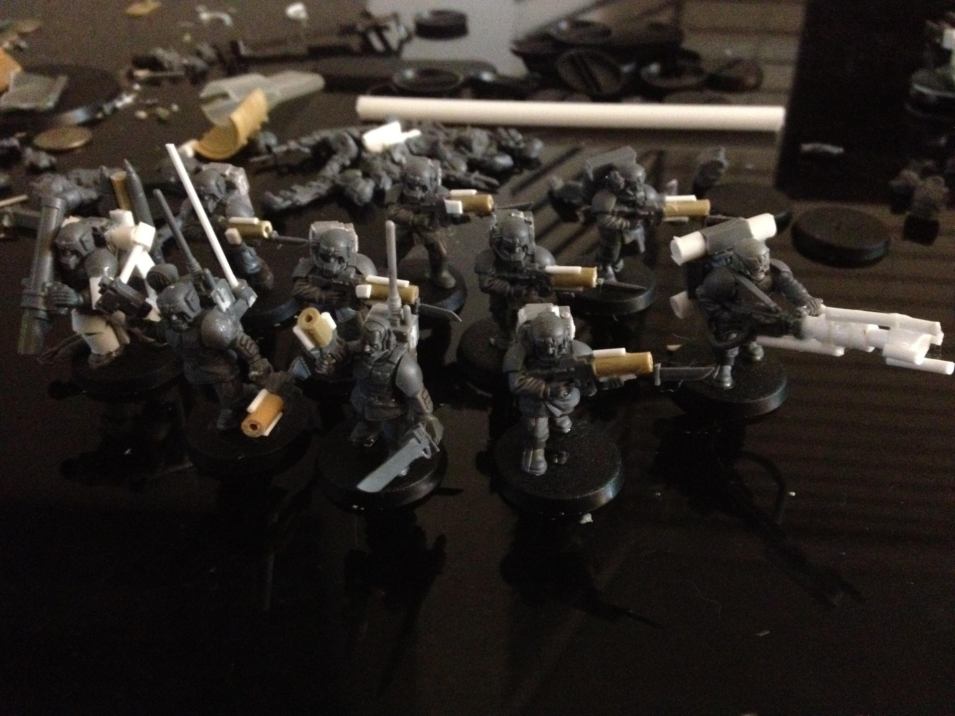 Squad 2, Exo Suit troopers WIP