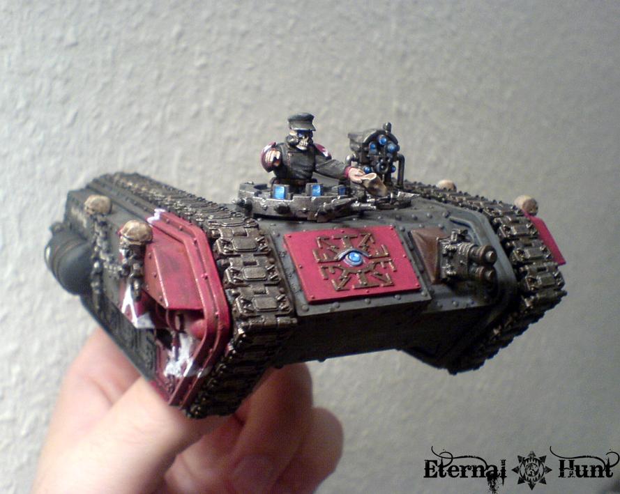 Basilisk, Chaos, Conversion, Marauders, Renegade Militia, Tank, Traitor Guard, Traitor Ig, Warhammer 40,000, Work In Progress