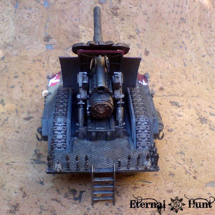 Basilisk, Chaos, Conversion, Marauders, Renegade Militia, Tank, Traitor Guard, Traitor Ig, Warhammer 40,000, Work In Progress