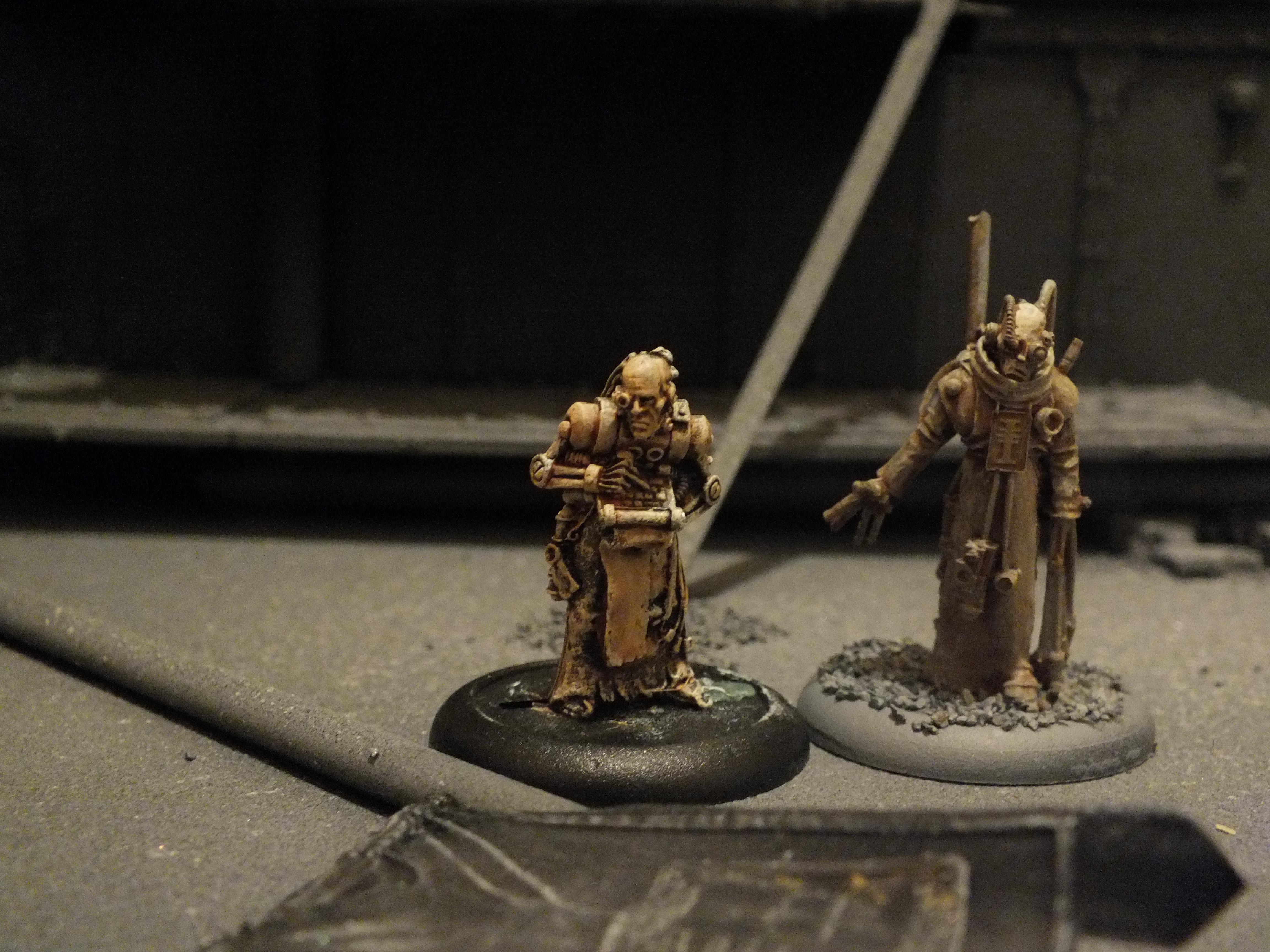 Inquistor, Retinue, Servitors WIPs