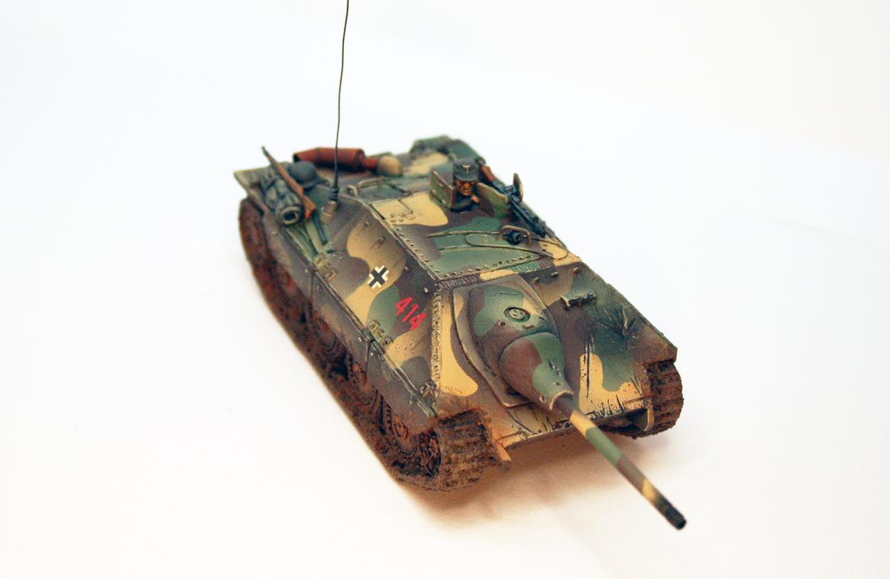 Airbrush, Armor, Camouflage, Tank, Weathered, World War 2