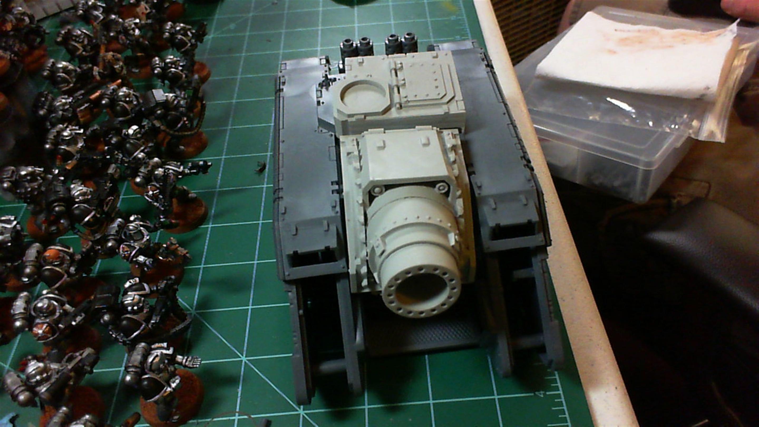 Ares, Big Momma, Cannon, Land Raider, Land Raider Ares, Lr Ares, Space Marines, Tank