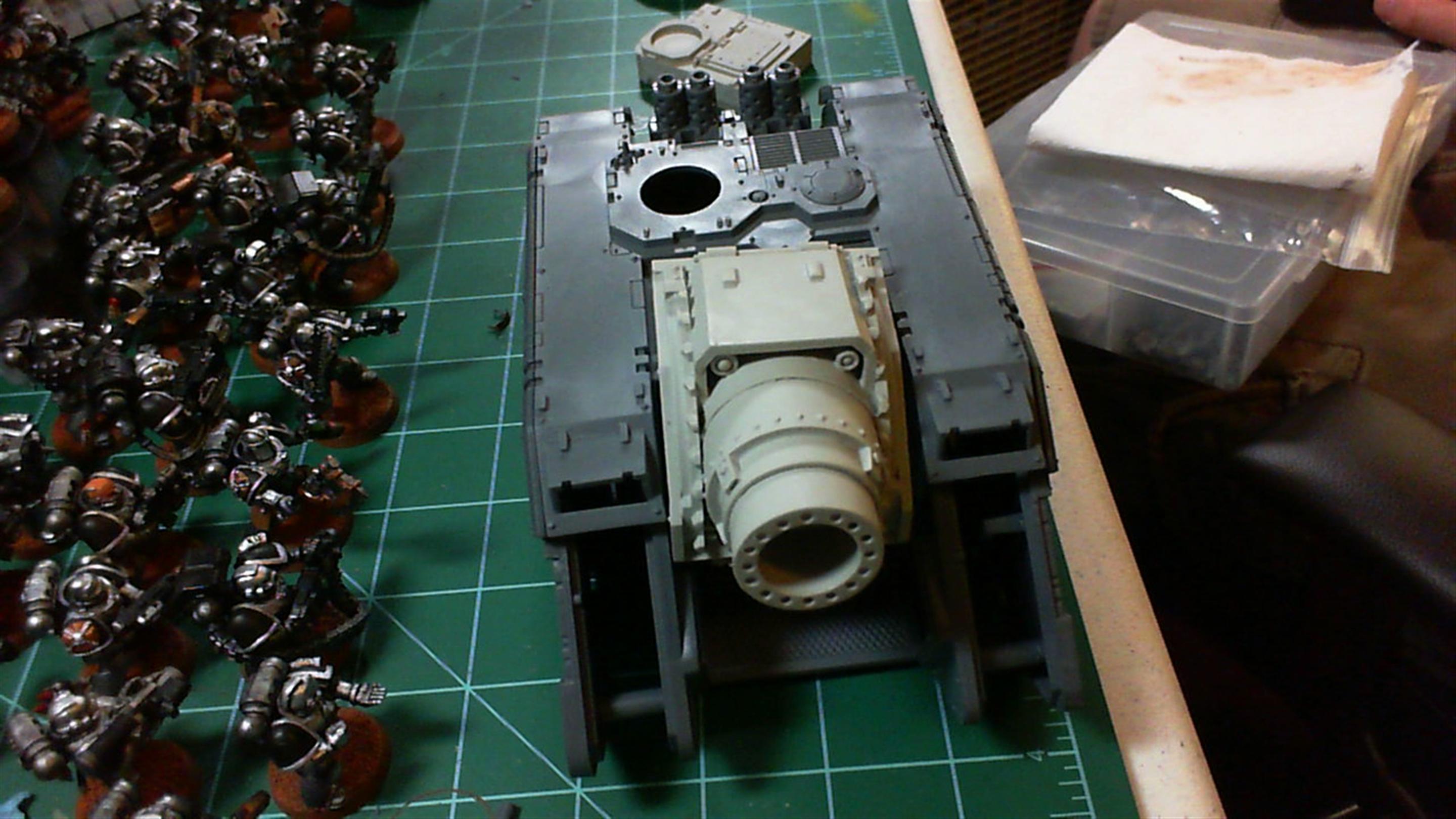 Ares, Big Momma, Cannon, Land Raider, Land Raider Ares, Lr Ares, Space Marines, Tank