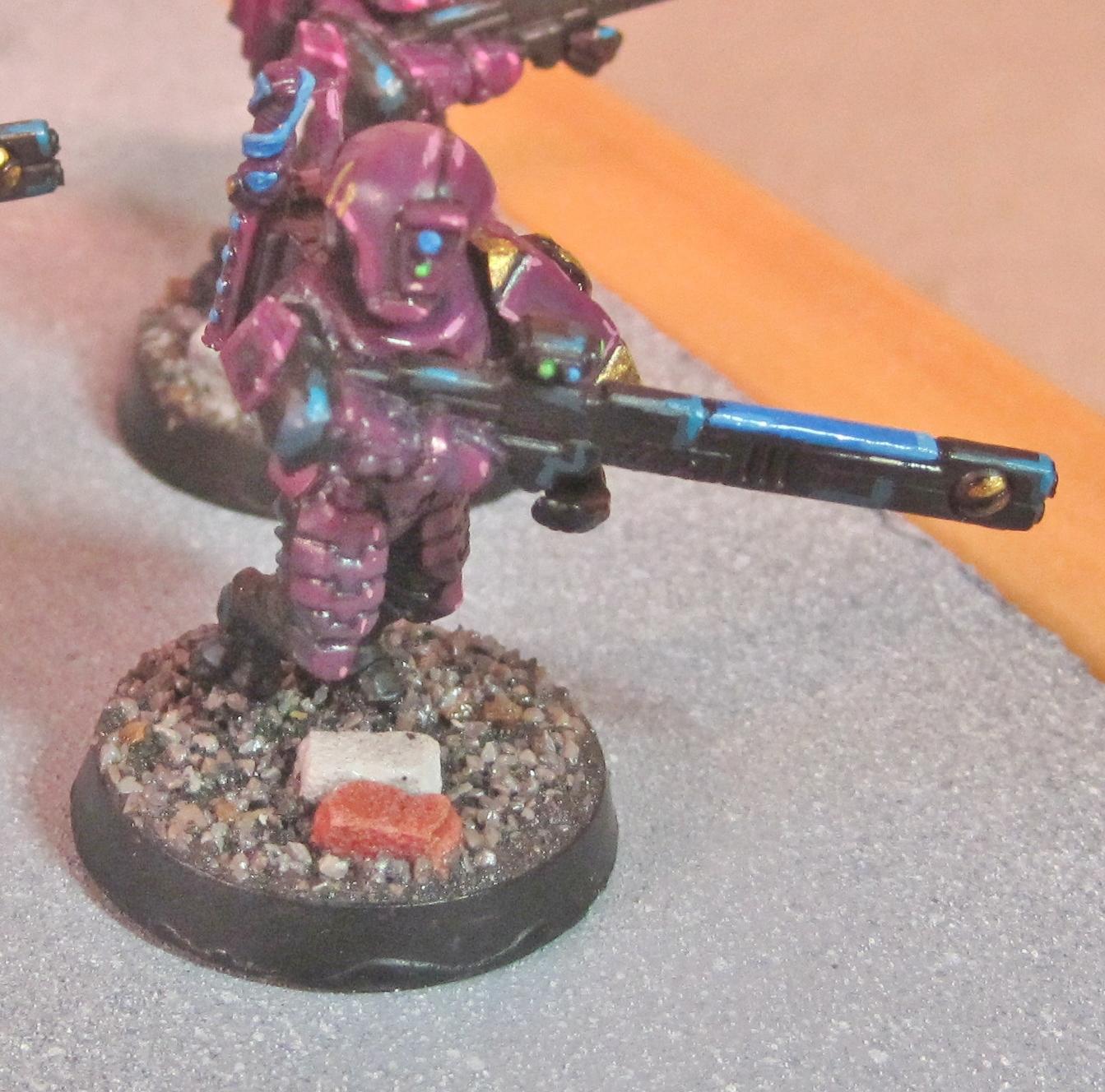 Fire Warrior Team - Blue - Shas'La