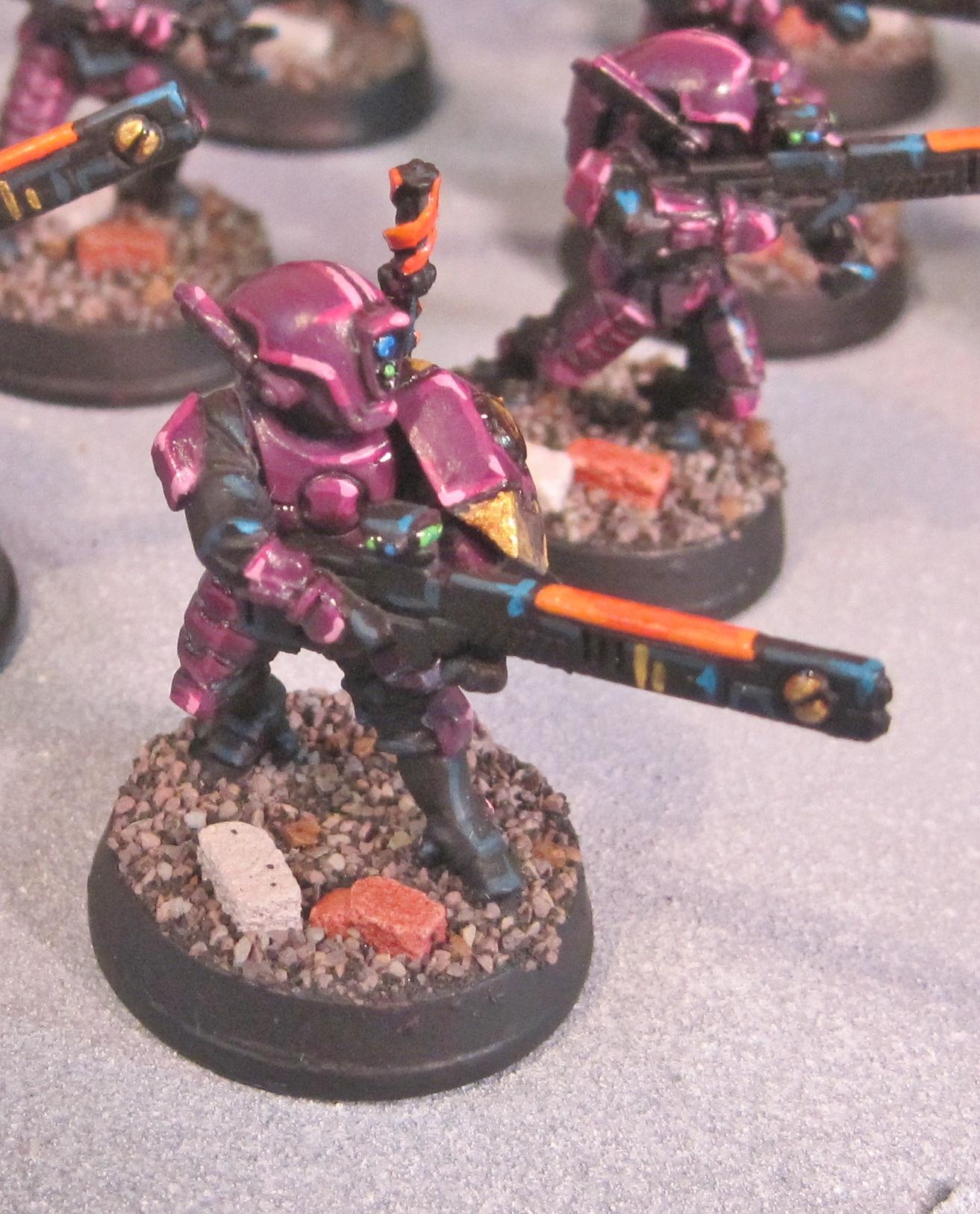 Fire Warrior Team - Orange - Shas'La