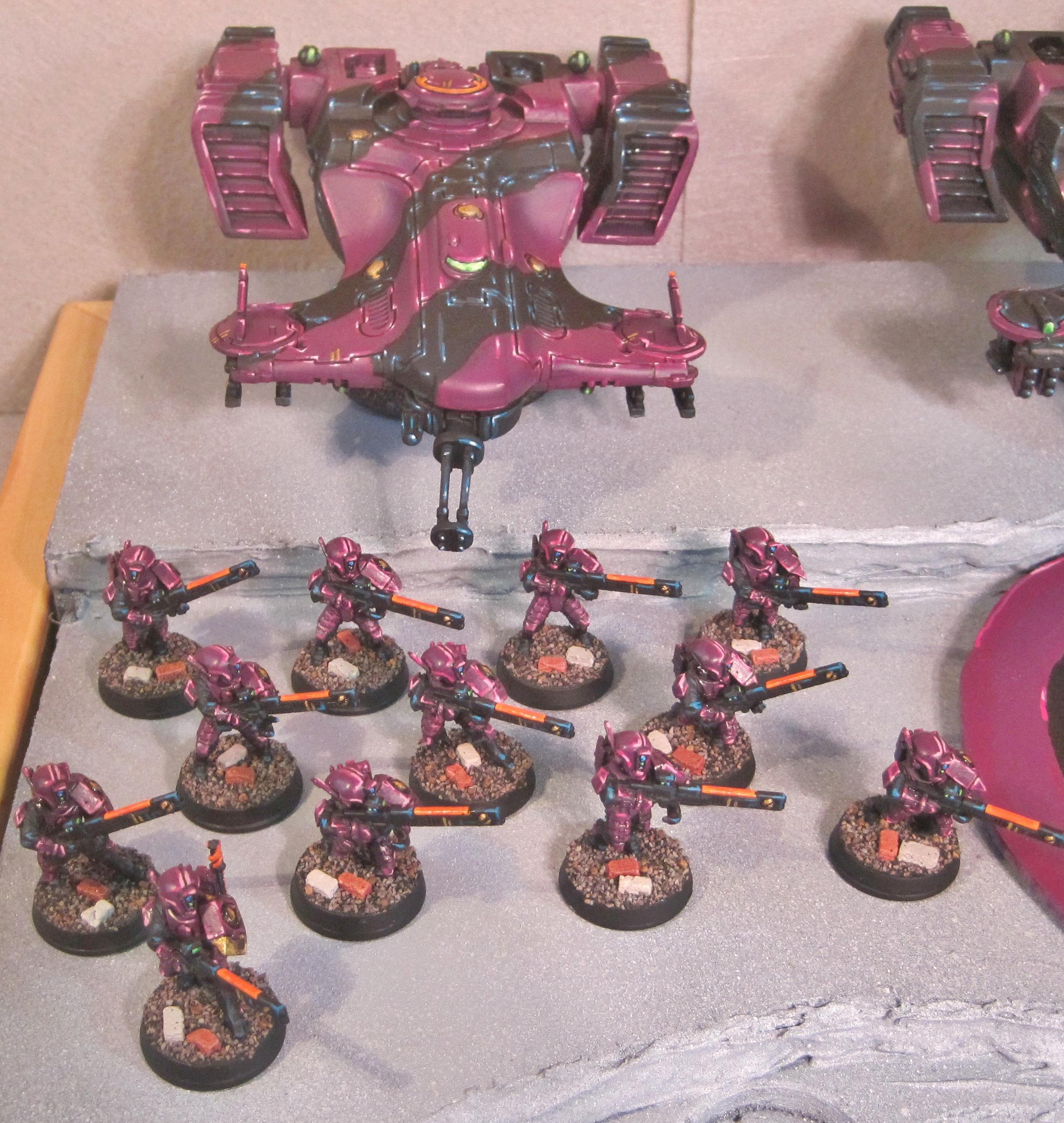 Fire Warrior Team - Orange &amp; Devilfish