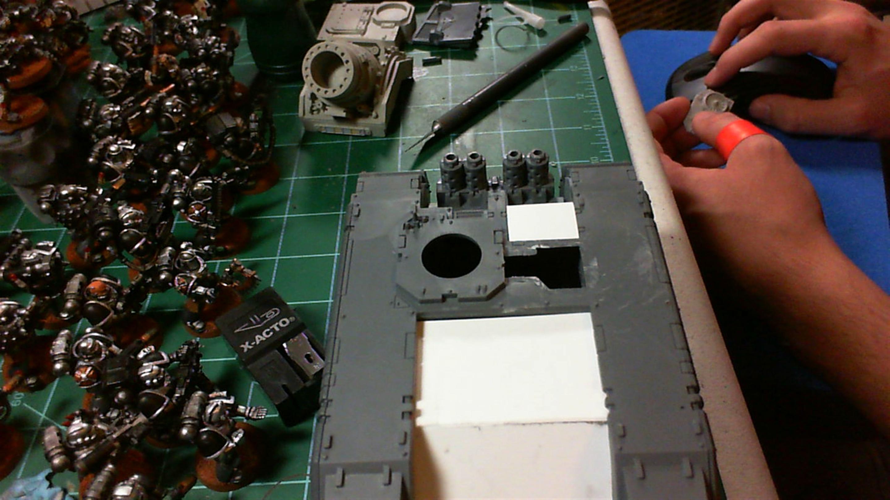 Ares, Big Momma, Cannon, Land Raider, Land Raider Ares, Lr Ares, Space Marines, Tank
